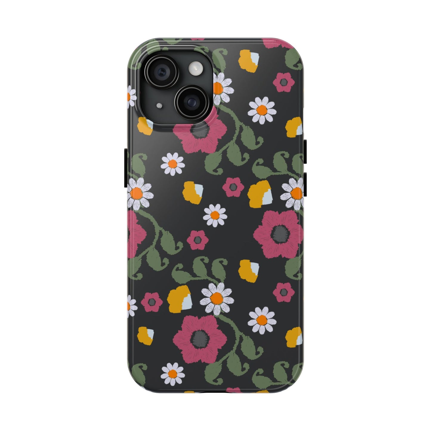 Floral Tough Phone Cases | Vibrant Protection for Everyday Use | Gift for Her, Trendy Accessories, Birthday, Mother's Day