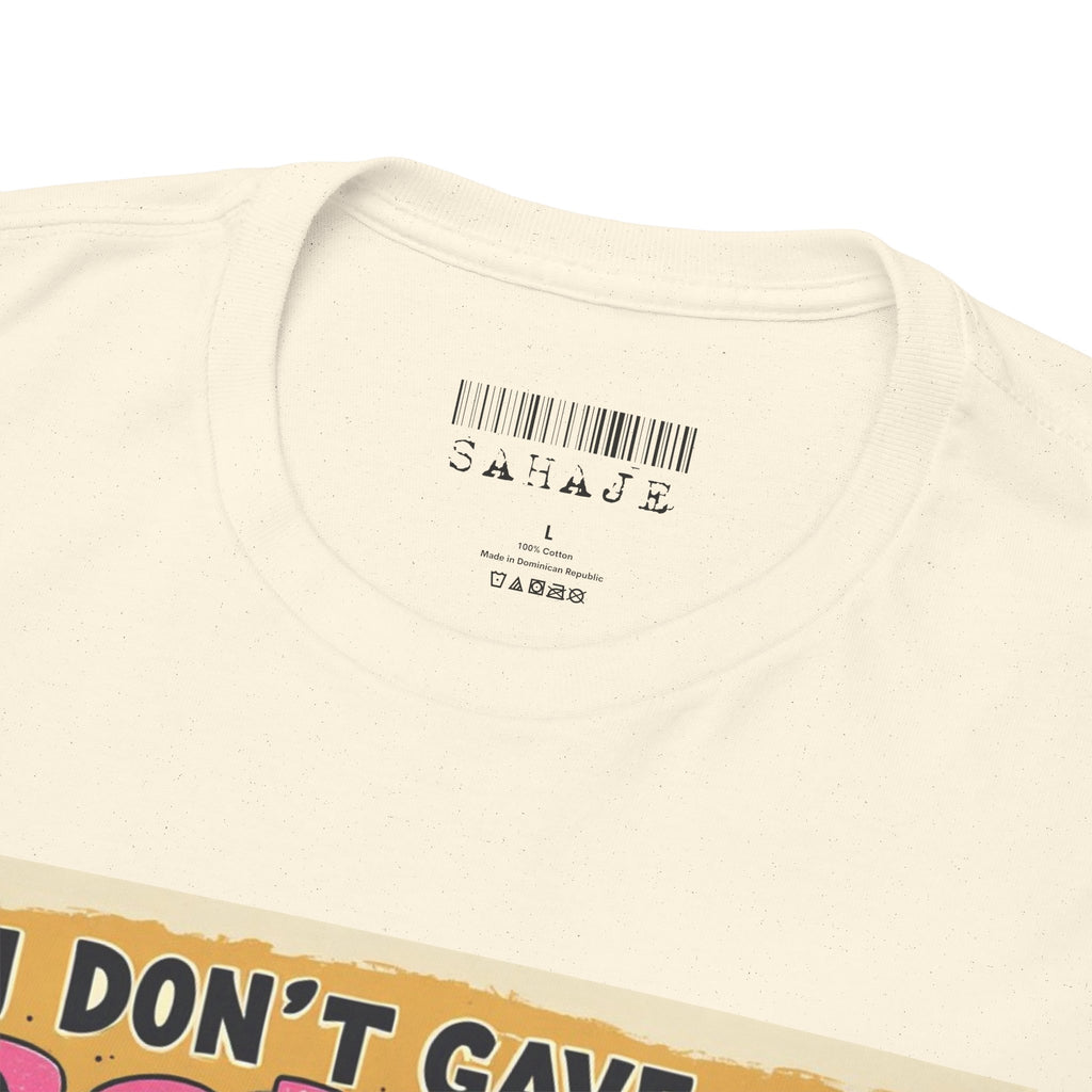 I Don't Give A Snair! Tee — Funny Mouse & Cat Graphic T-Shirt
