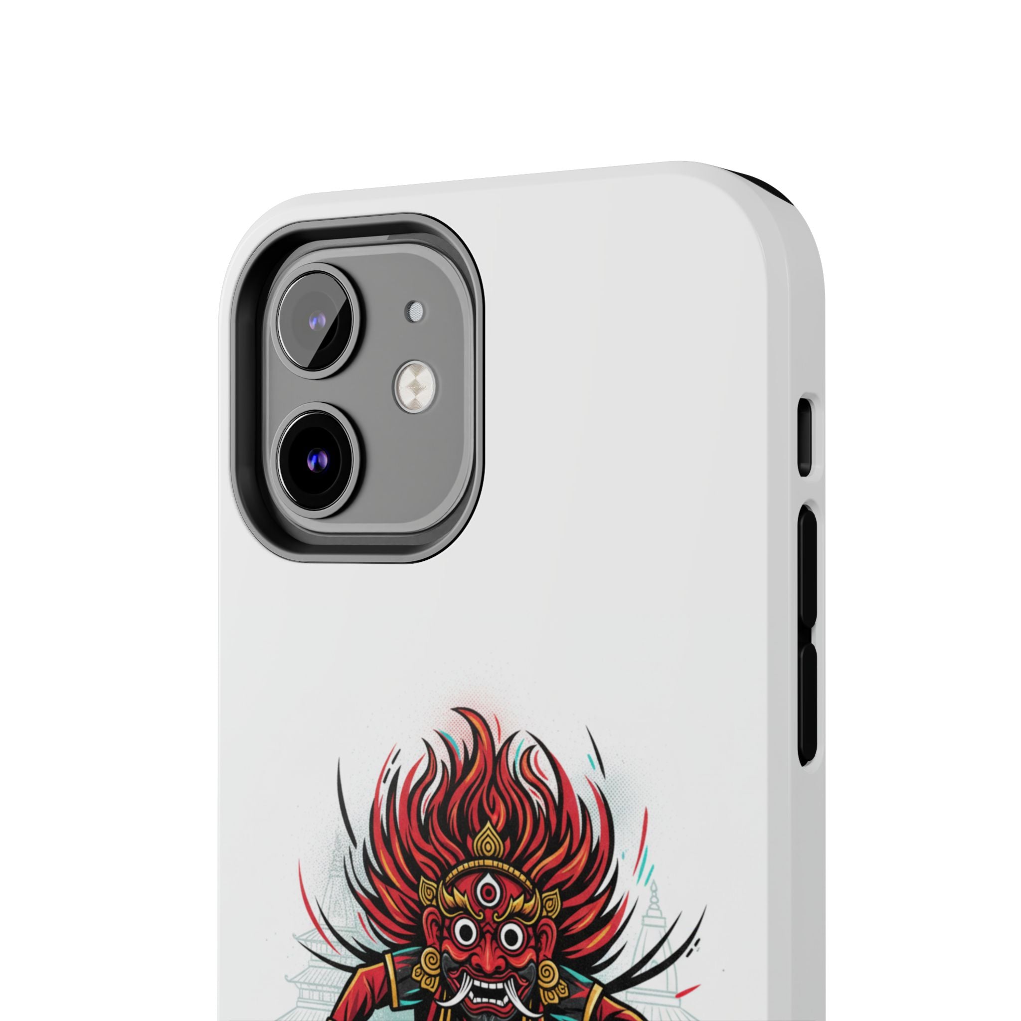 Bhairava Tough Phone Case — Bold Hindu Deity Protective Cover