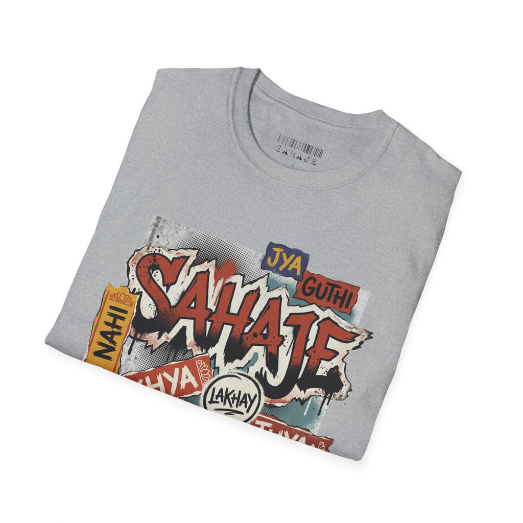 T-Shirt , Sahaje brand's Streetwear , local craftmanship - Perfect gift for Men and Women