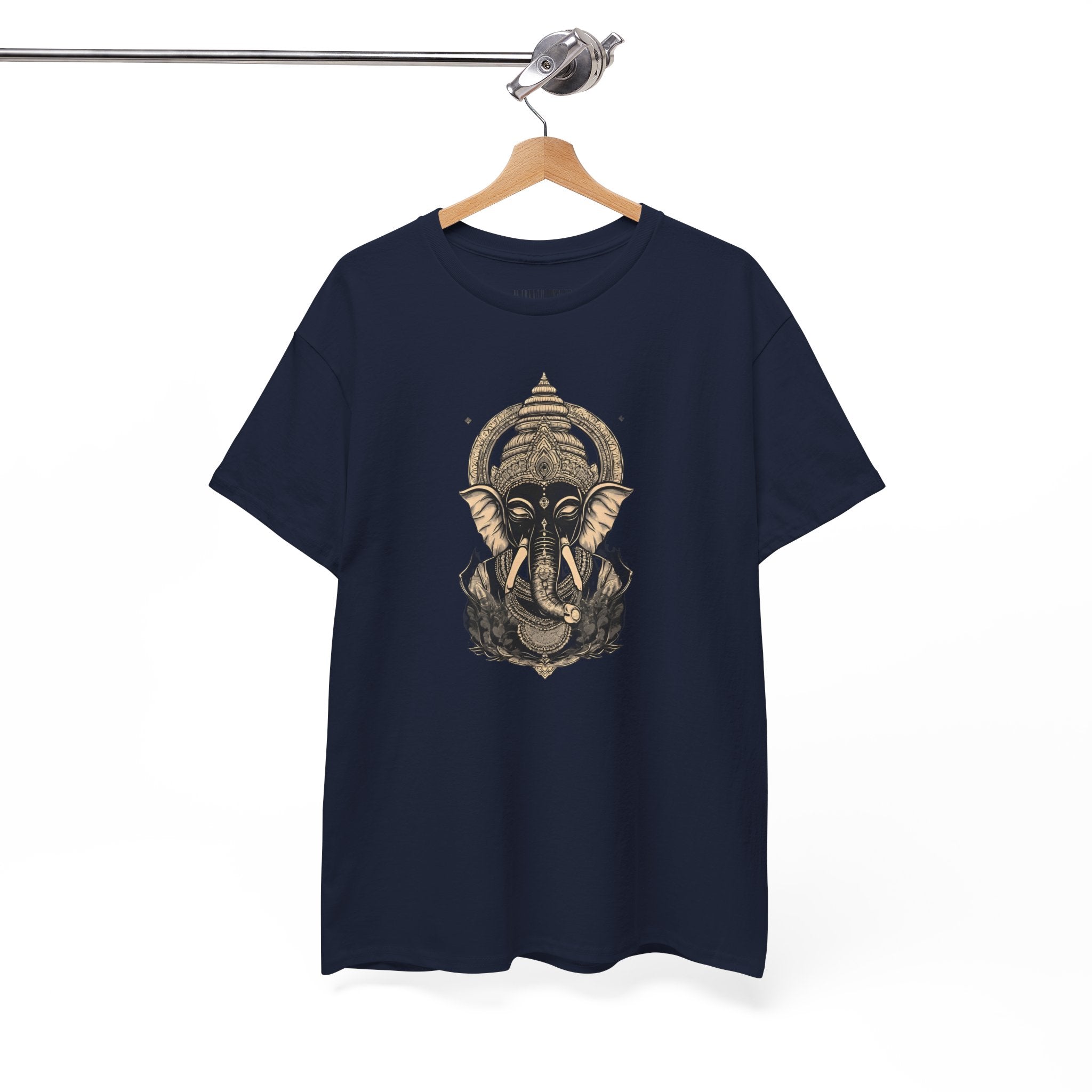 Elephant Mandala T‑Shirt — Spiritual Ganesha-Inspired Graphic Tee