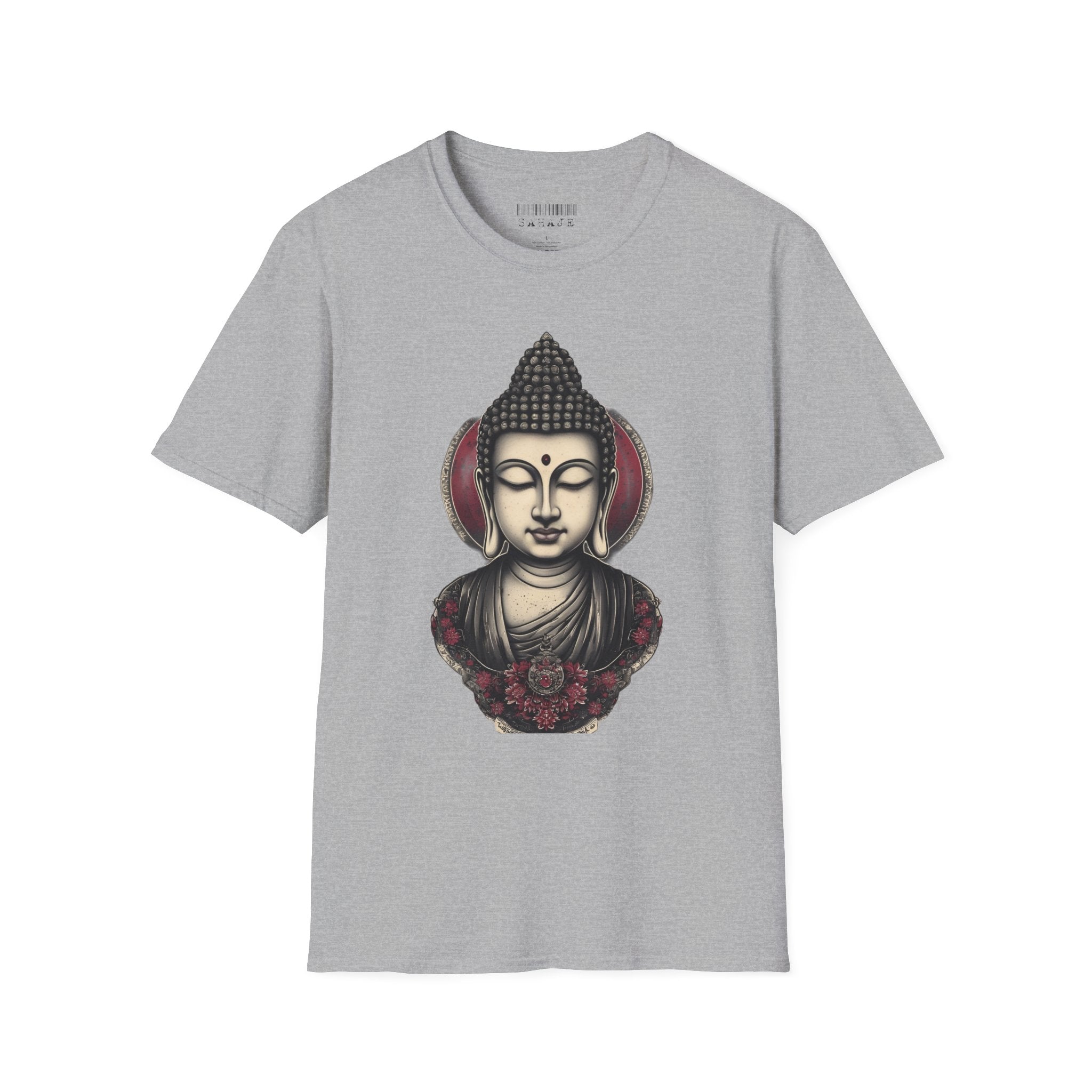 Buddha Portrait T-Shirt — Zen Meditation Graphic Tee