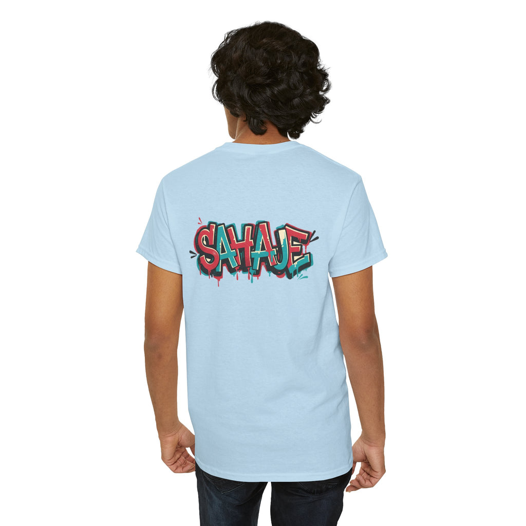 Graffiti "SAVAJE" Tee - Urban Streetwear Graphic T-Shirt