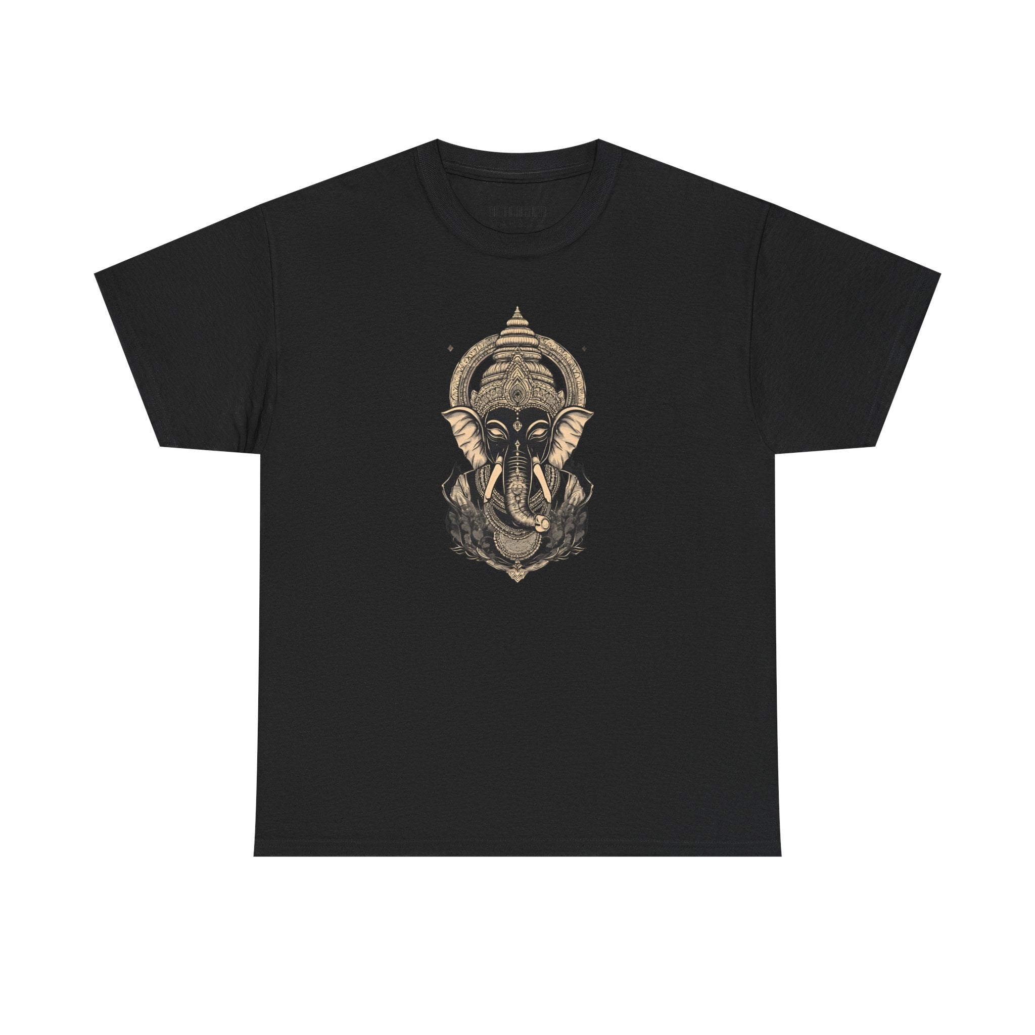 Elephant Mandala T‑Shirt — Spiritual Ganesha-Inspired Graphic Tee