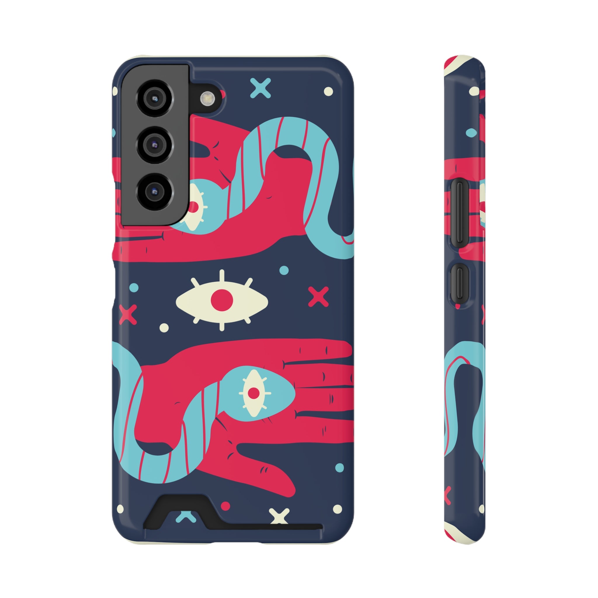 Mystical Phone Case with Card Holder - Boho Chic Style, Unique Design for Everyday Use, Perfect Gift for Creatives, Eye-Catching [...]