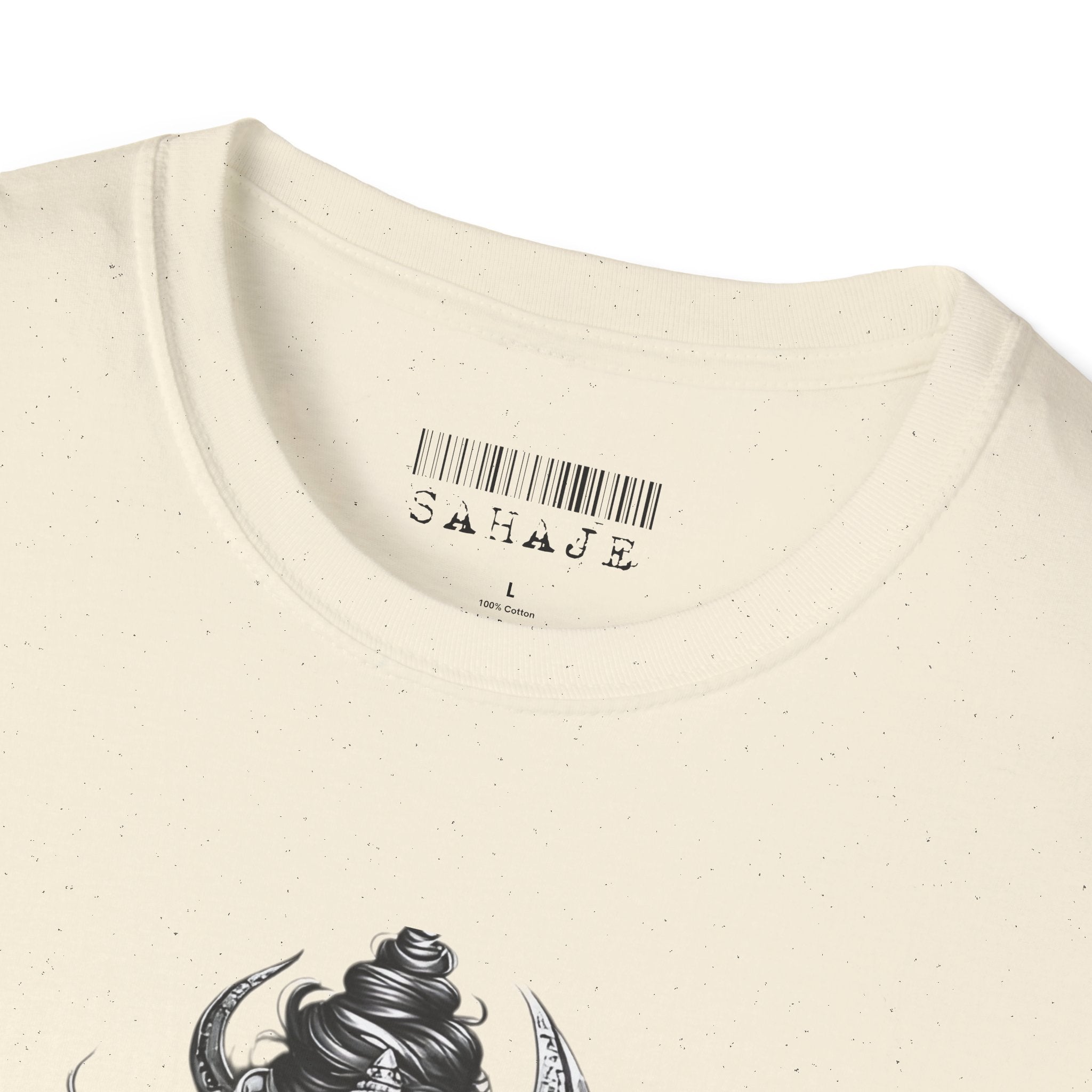 Shiva Portrait T-Shirt – Detailed Hindu Deity Graphic Tee