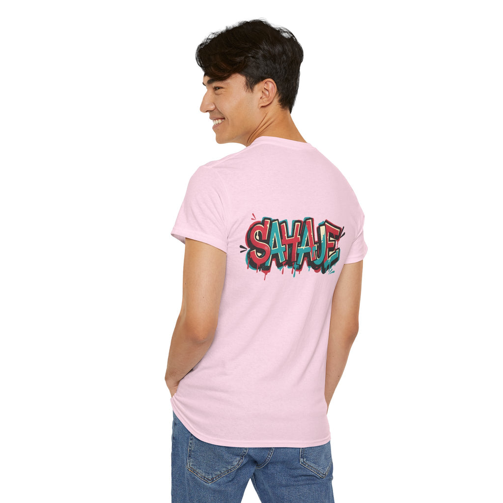 Graffiti "SAVAJE" Tee - Urban Streetwear Graphic T-Shirt