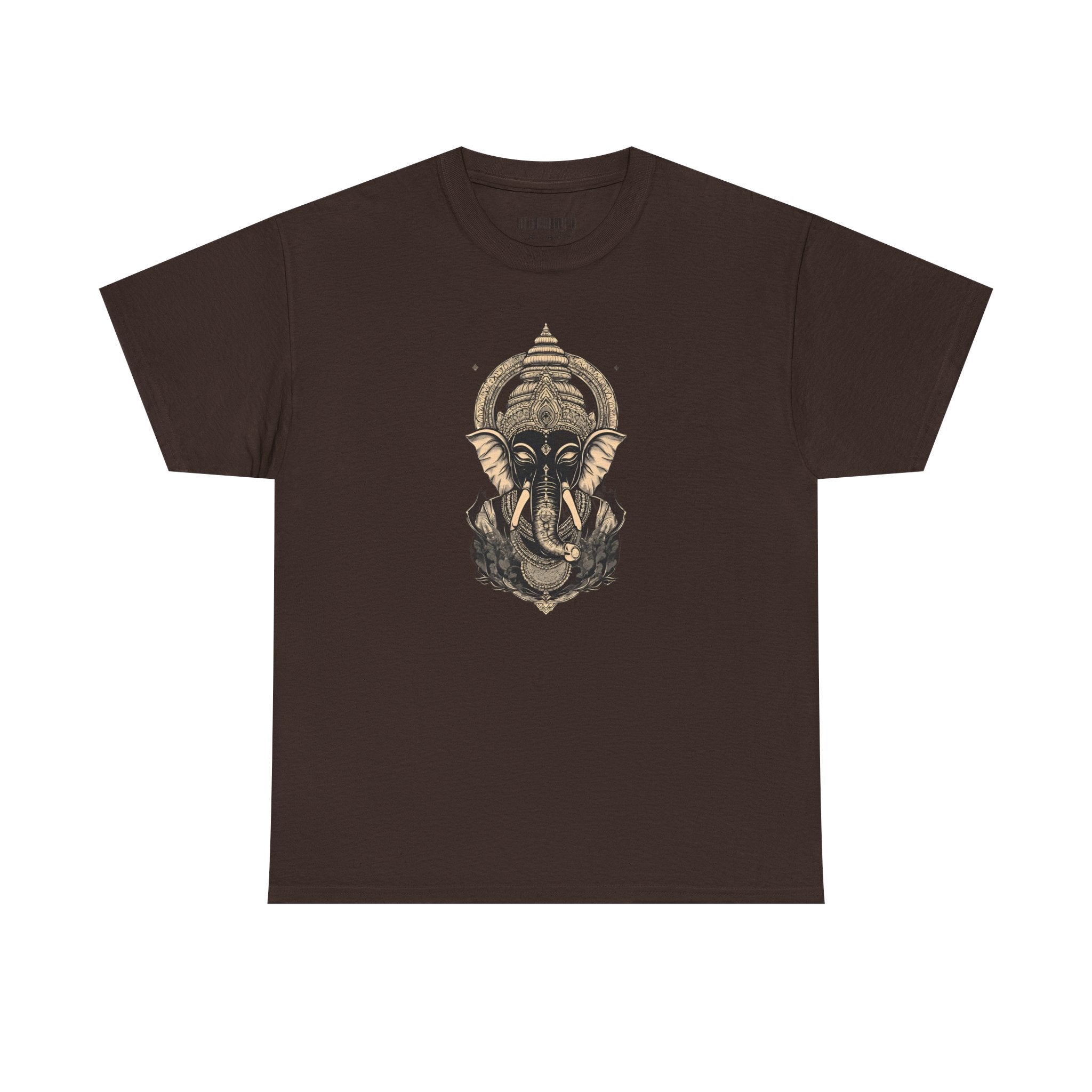 Elephant Mandala T‑Shirt — Spiritual Ganesha-Inspired Graphic Tee