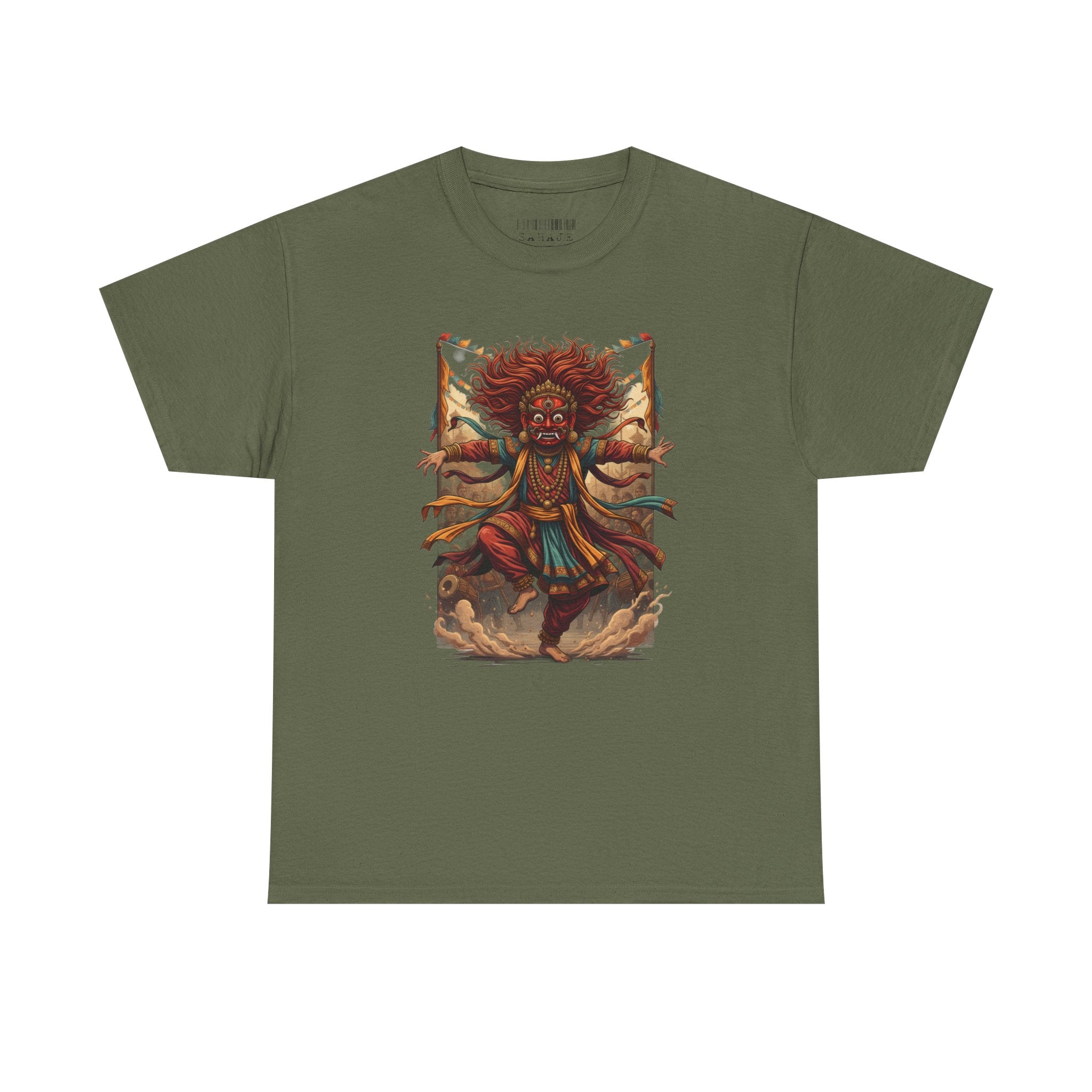 T-Shirt — Tribal Dancer Graphic Tee (Native Spirit Warrior Art)