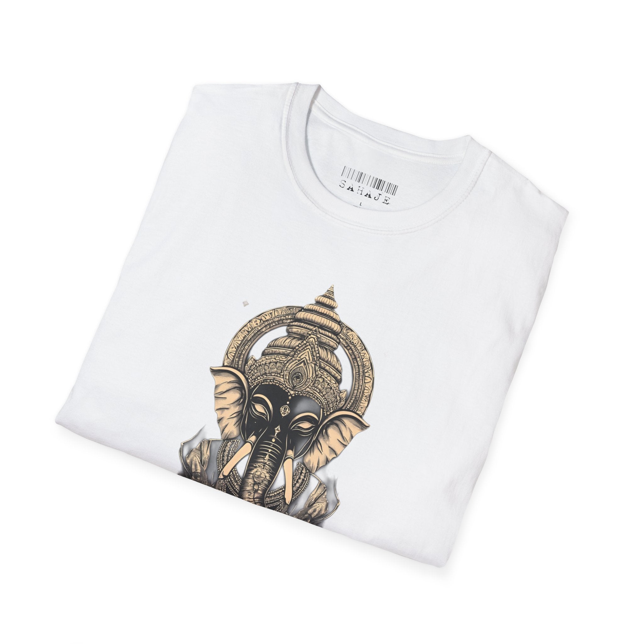 Elephant Mandala T-Shirt — Spiritual Ganesha Graphic Tee
