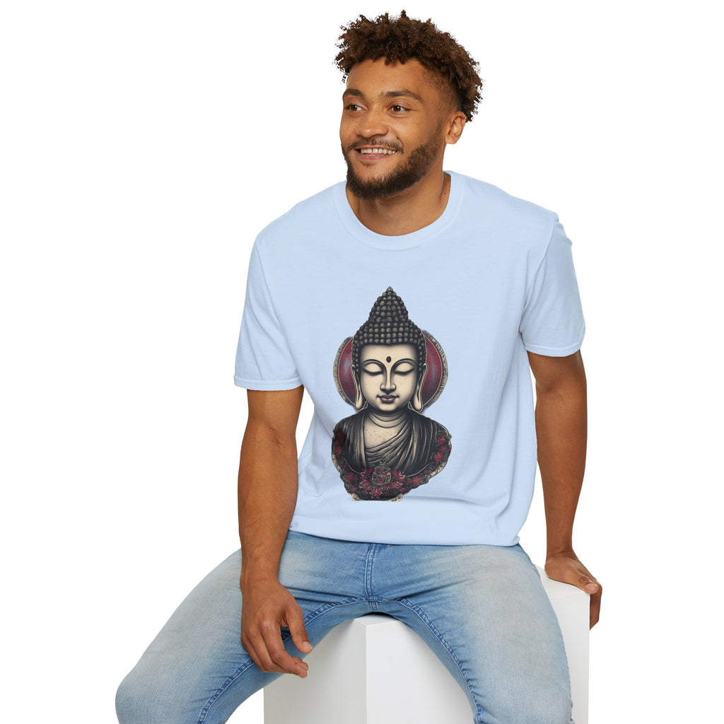 Buddha Portrait T-Shirt — Zen Meditation Graphic Tee