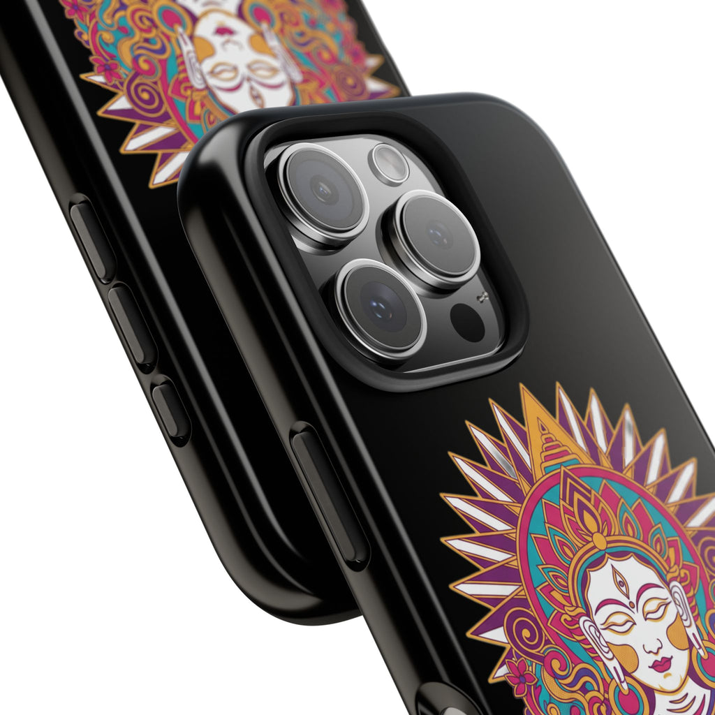 Buddha Mandala Tough Phone Case — Protective Spiritual iPhone Cover