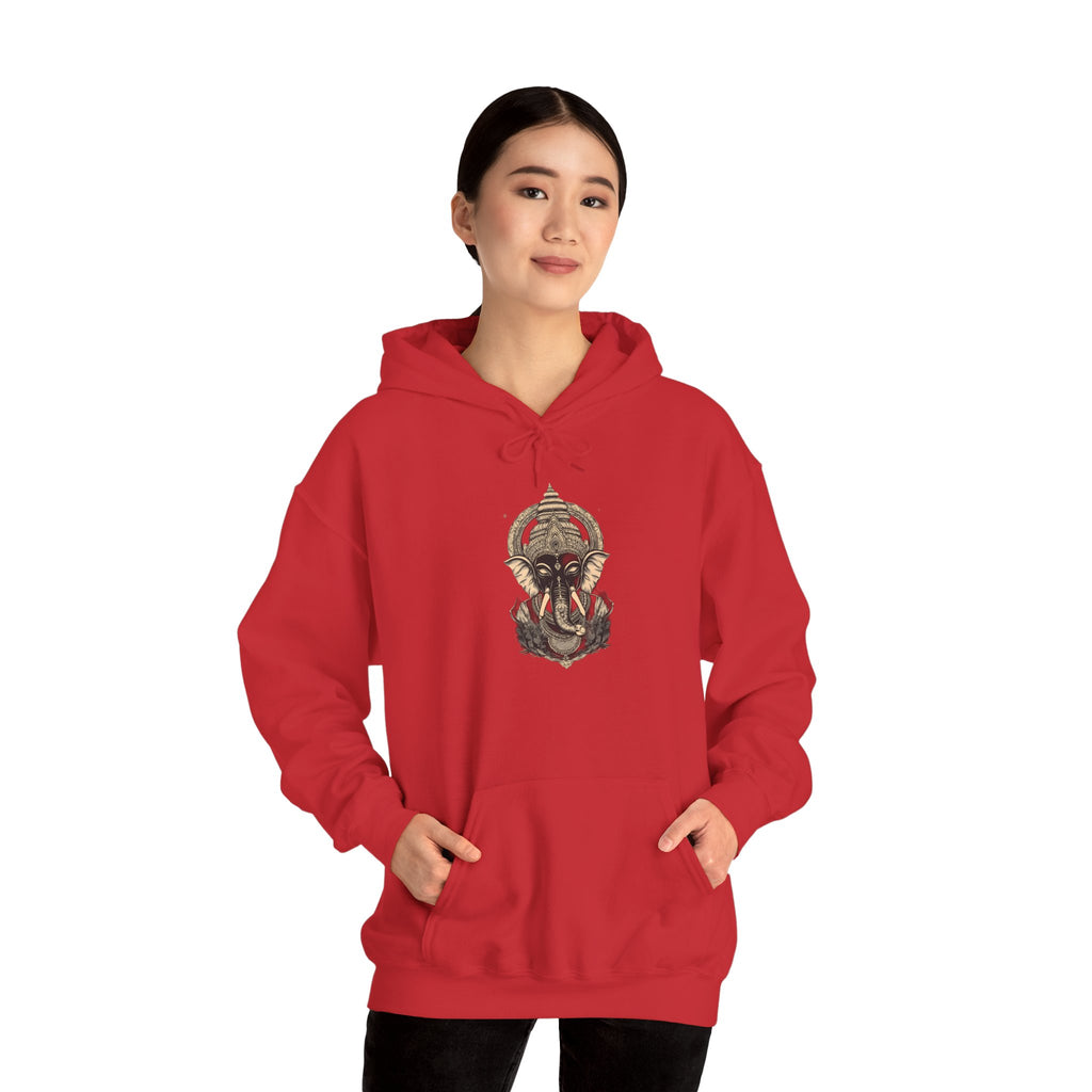 Egyptian Pharaoh Helmet Hoodie — Ancient Warrior Graphic Sweatshirt