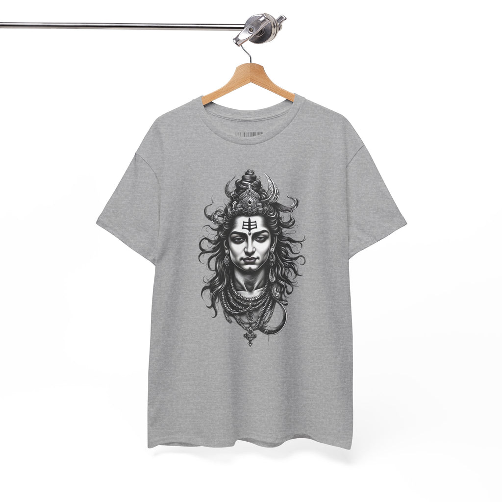 Shiva Portrait Tee — Hindu God Shiva Graphic T-Shirt