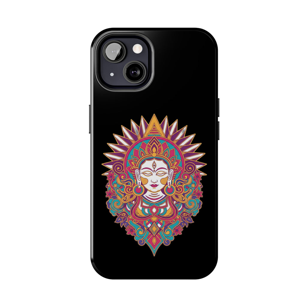 Buddha Mandala Tough Phone Case — Protective Spiritual iPhone Cover