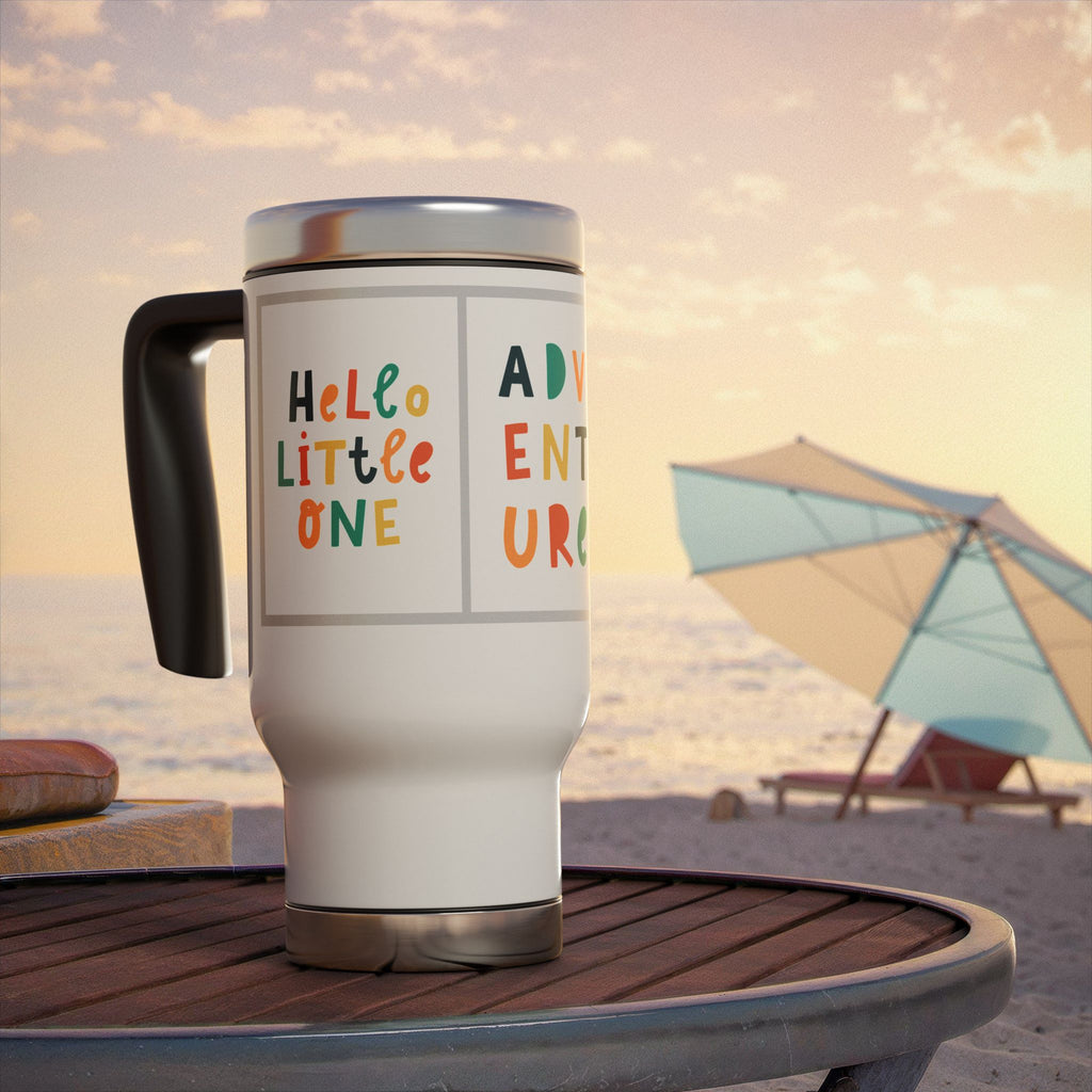 Adventurous Travel Mug: Perfect Gift for Adventurers, Travelers, Birthdays, Holidays, Coffee Lovers