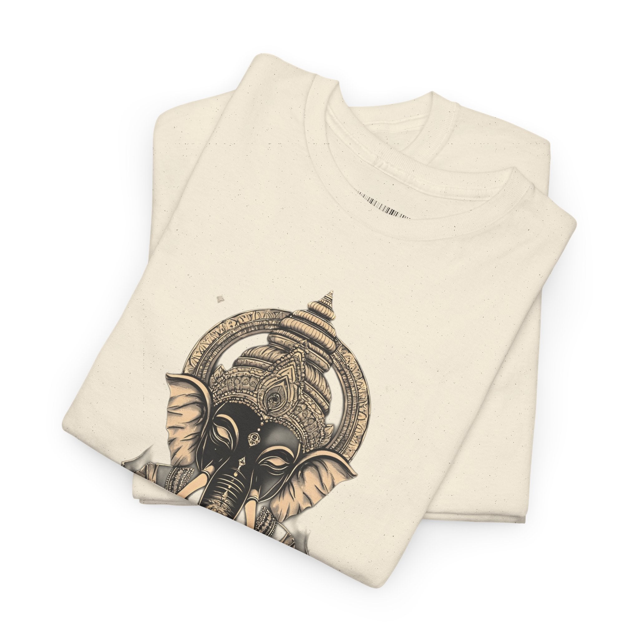 Elephant Mandala T‑Shirt — Spiritual Ganesha-Inspired Graphic Tee