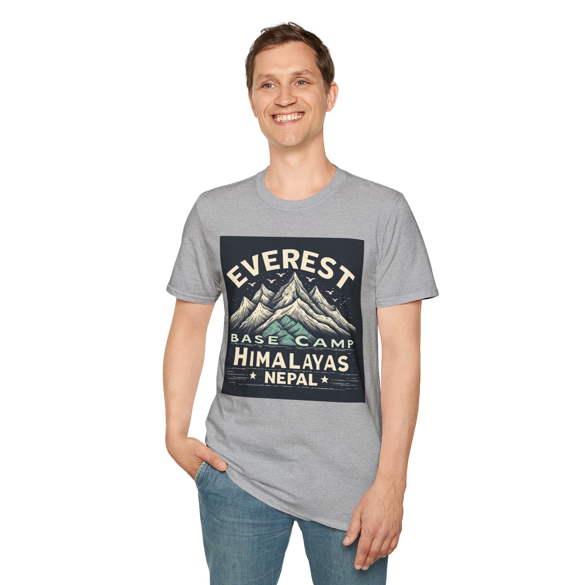 Everest Base Camp T-Shirt – Himalayas Nepal Vintage Mountain Tee