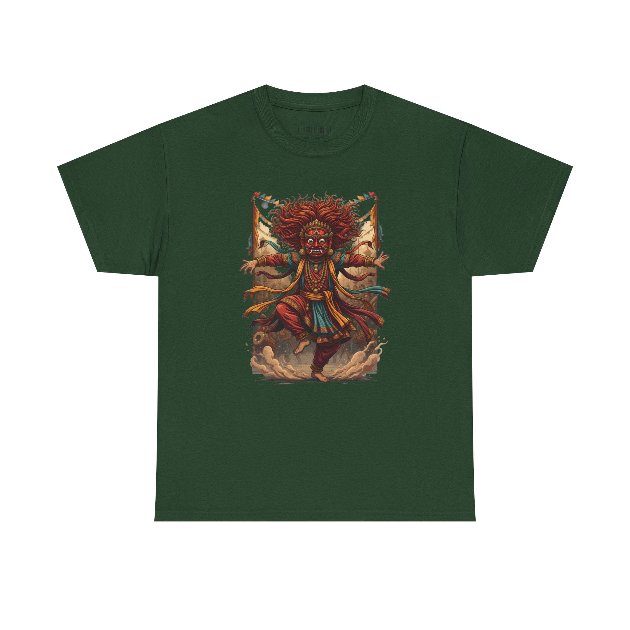 T-Shirt — Tribal Dancer Graphic Tee (Native Spirit Warrior Art)