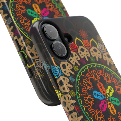 Colorful Mandala Tough Phone Cases - Vibrant Protection for Your Device, Gift for Art Lovers, Boho Style, Unique Phone Accessories