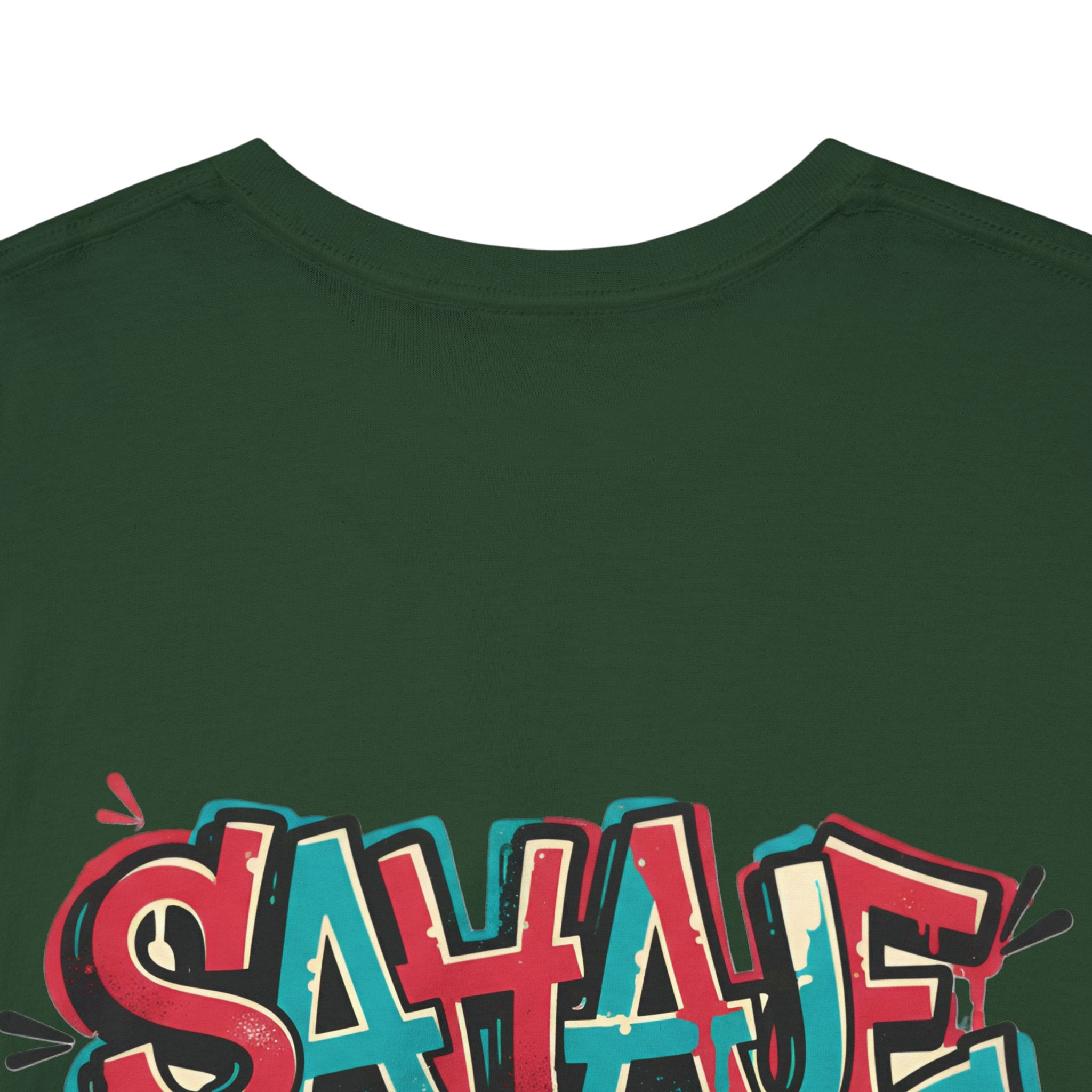Graffiti "SAVAJE" Tee - Urban Streetwear Graphic T-Shirt