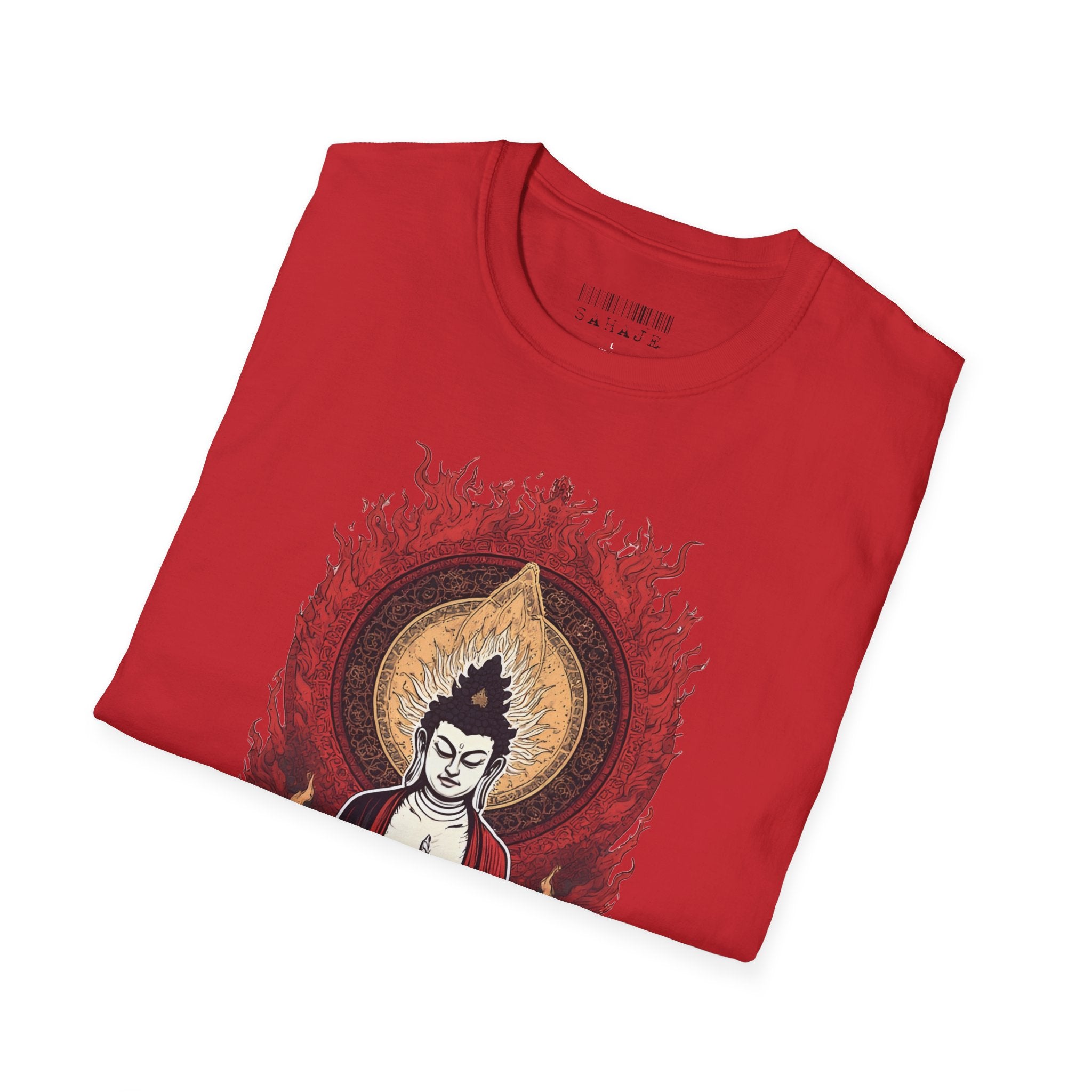 Buddha Lotus Meditation T-Shirt — Zen Buddhist Graphic Tee
