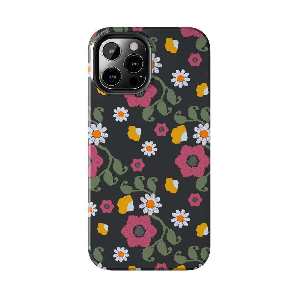 Floral Tough Phone Cases | Vibrant Protection for Everyday Use | Gift for Her, Trendy Accessories, Birthday, Mother's Day
