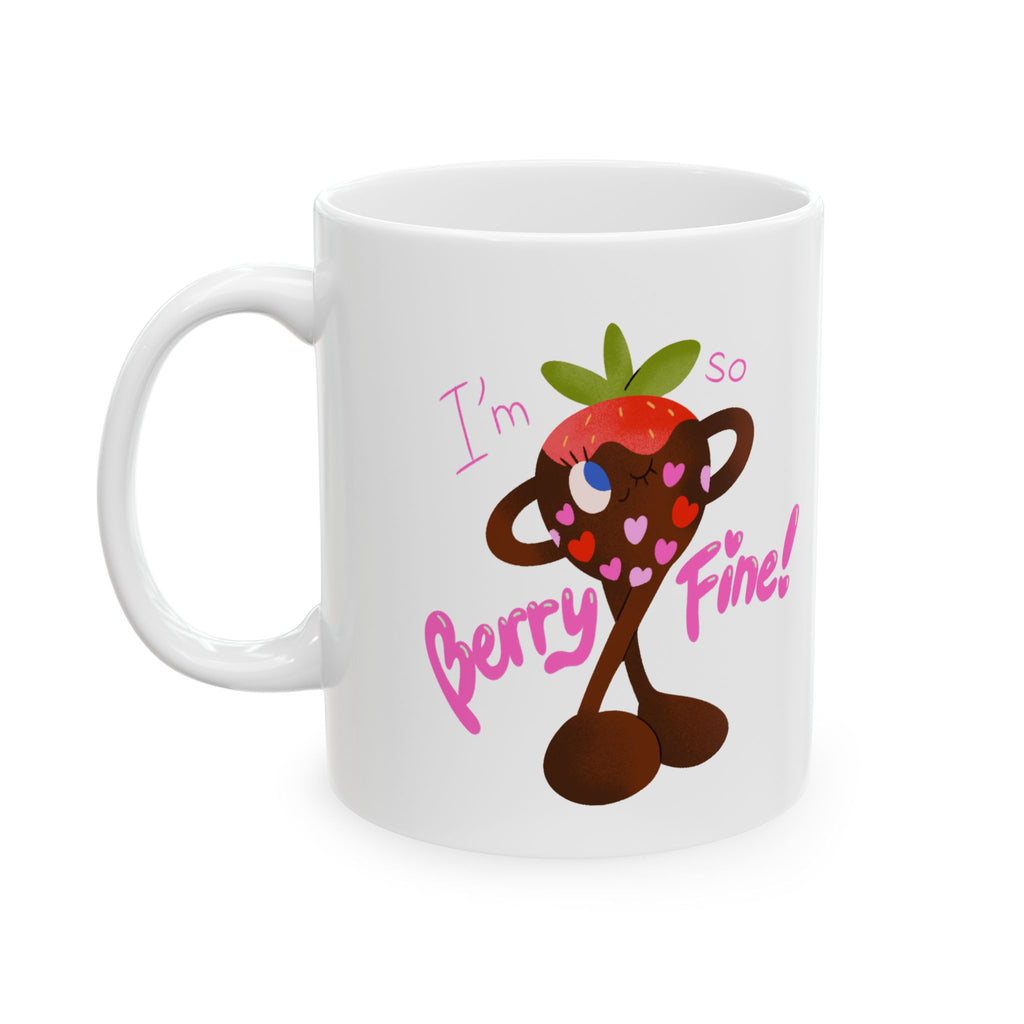 Cute Coffee Mug - So Fine! Perfect Gift for Friends, Home Office, Birthday, Cute Animal Lover, Fun Decor