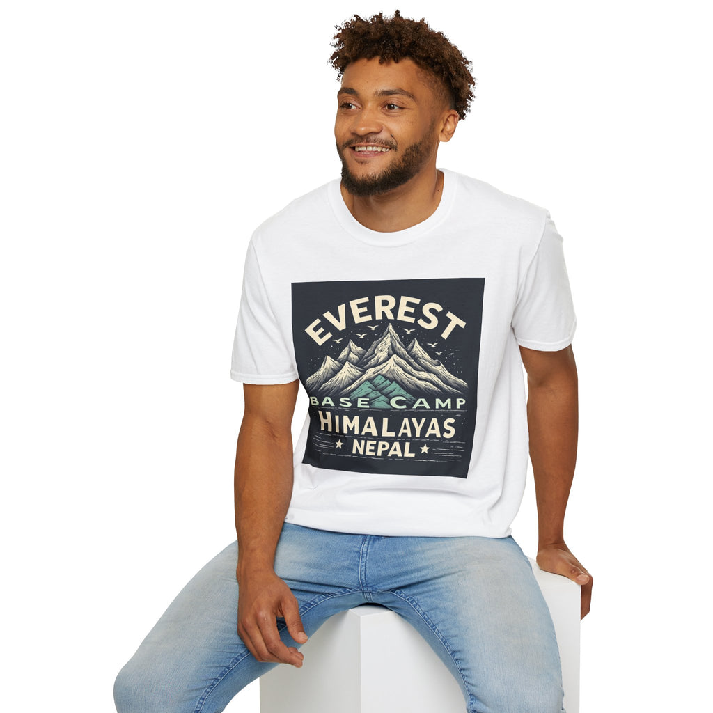 Everest Base Camp T-Shirt – Himalayas Nepal Vintage Mountain Tee