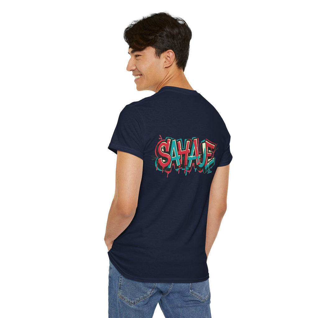 Graffiti "SAVAJE" Tee - Urban Streetwear Graphic T-Shirt