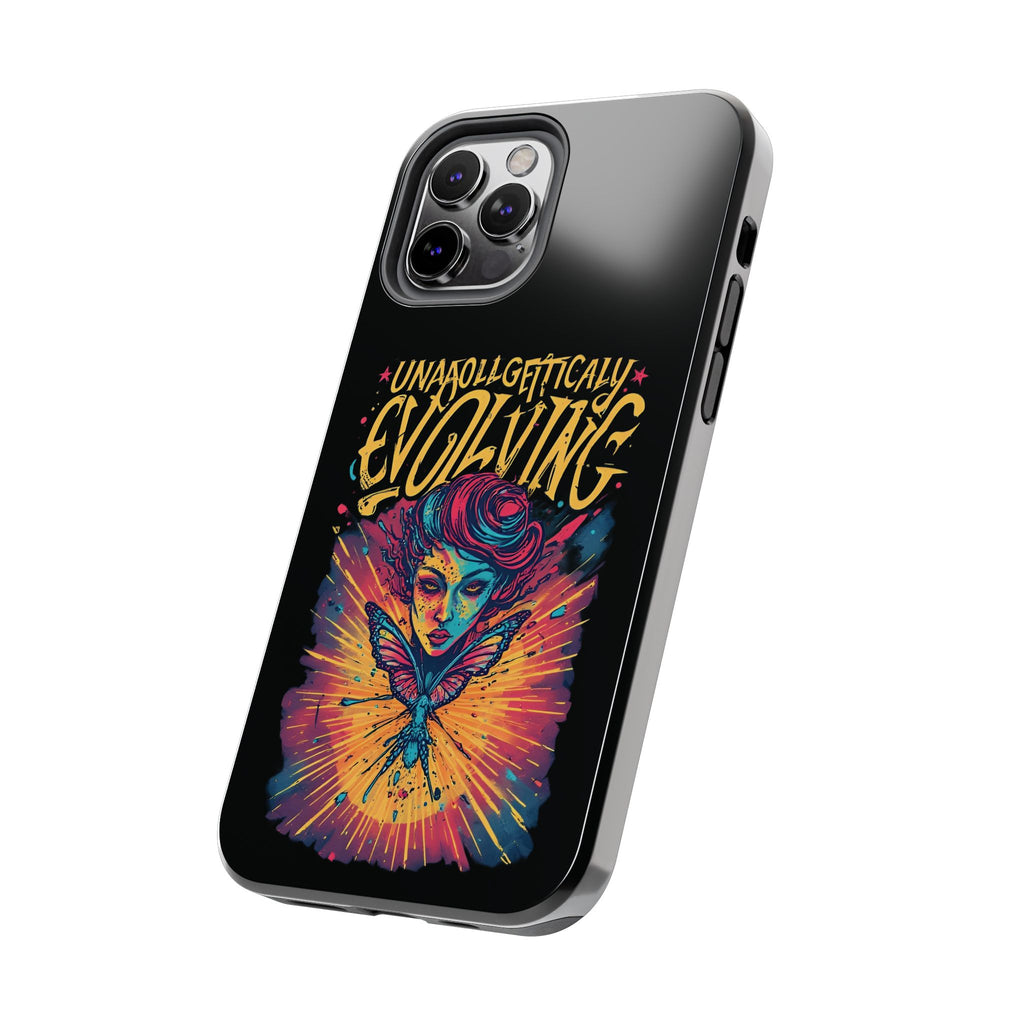 Evolving Butterfly Phone Case — "Unapologetically Evolving" Artistic Protective Case