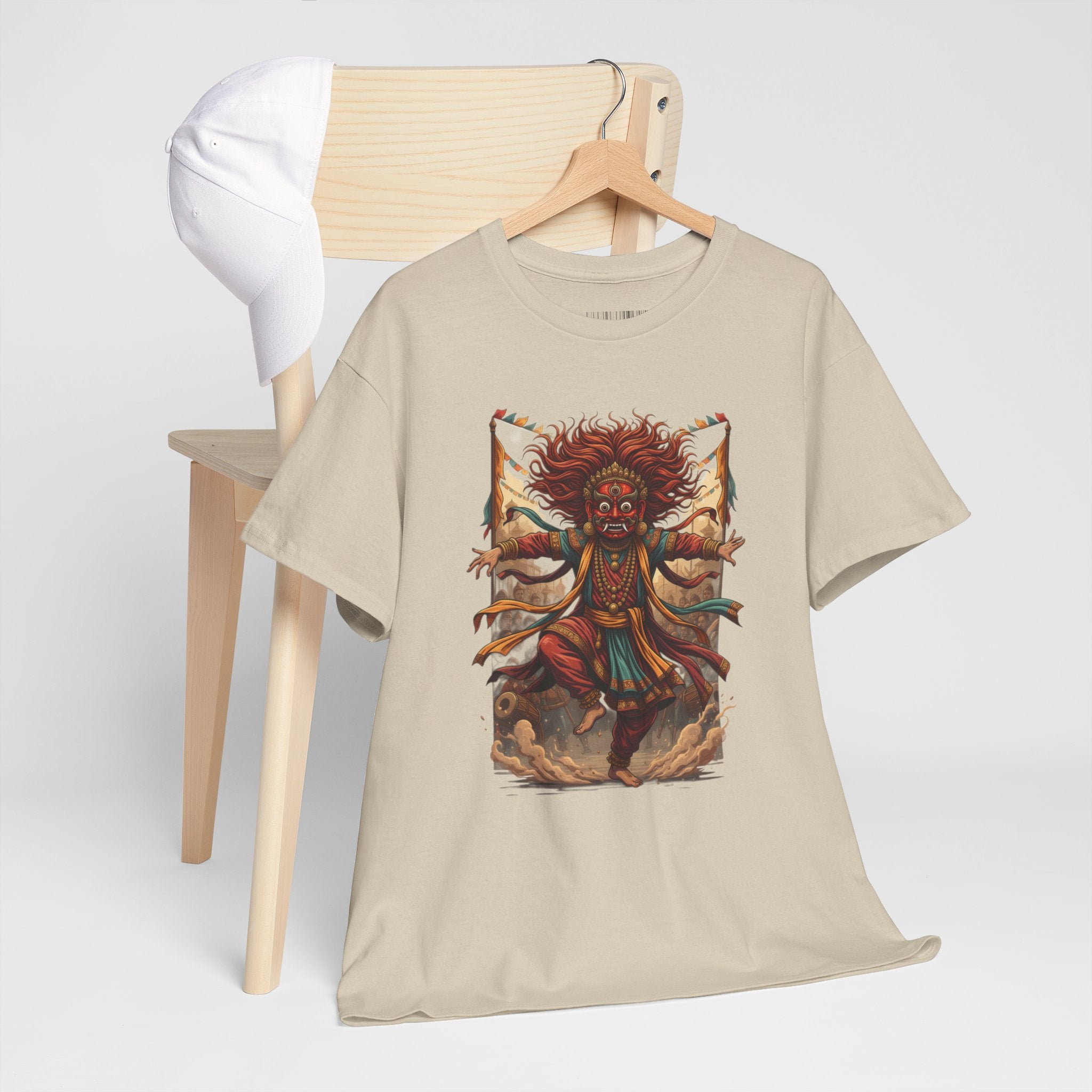 T-Shirt — Tribal Dancer Graphic Tee (Native Spirit Warrior Art)