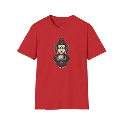 Buddha Portrait Tee — Zen Meditation Graphic T-Shirt