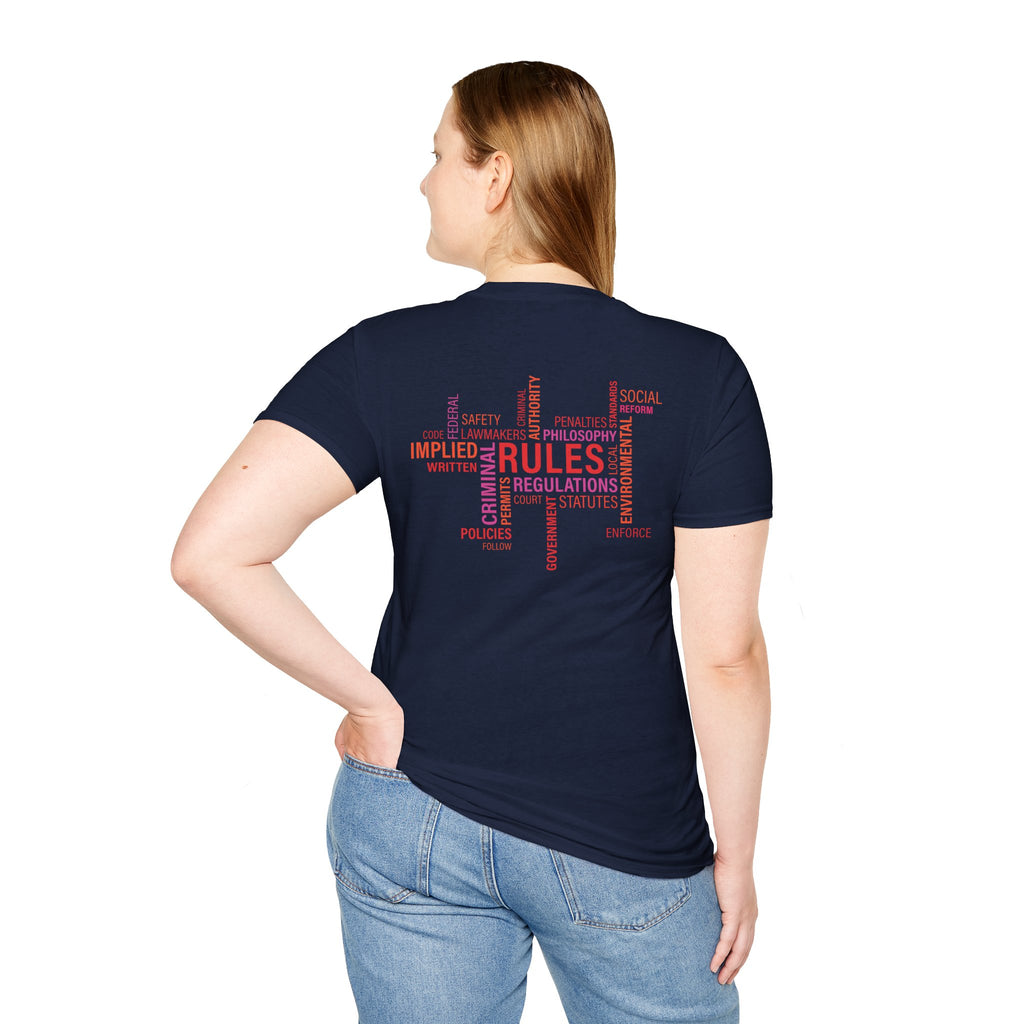 Ice Cream Twist T-Shirt — Colorful Swirl Back Print (Sahaje)