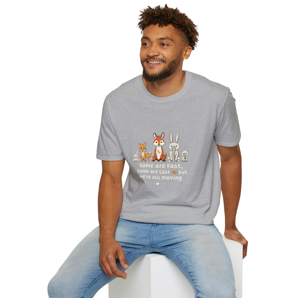Woodland Friends T-Shirt — Cute Fox, Bunny & Squirrel Graphic