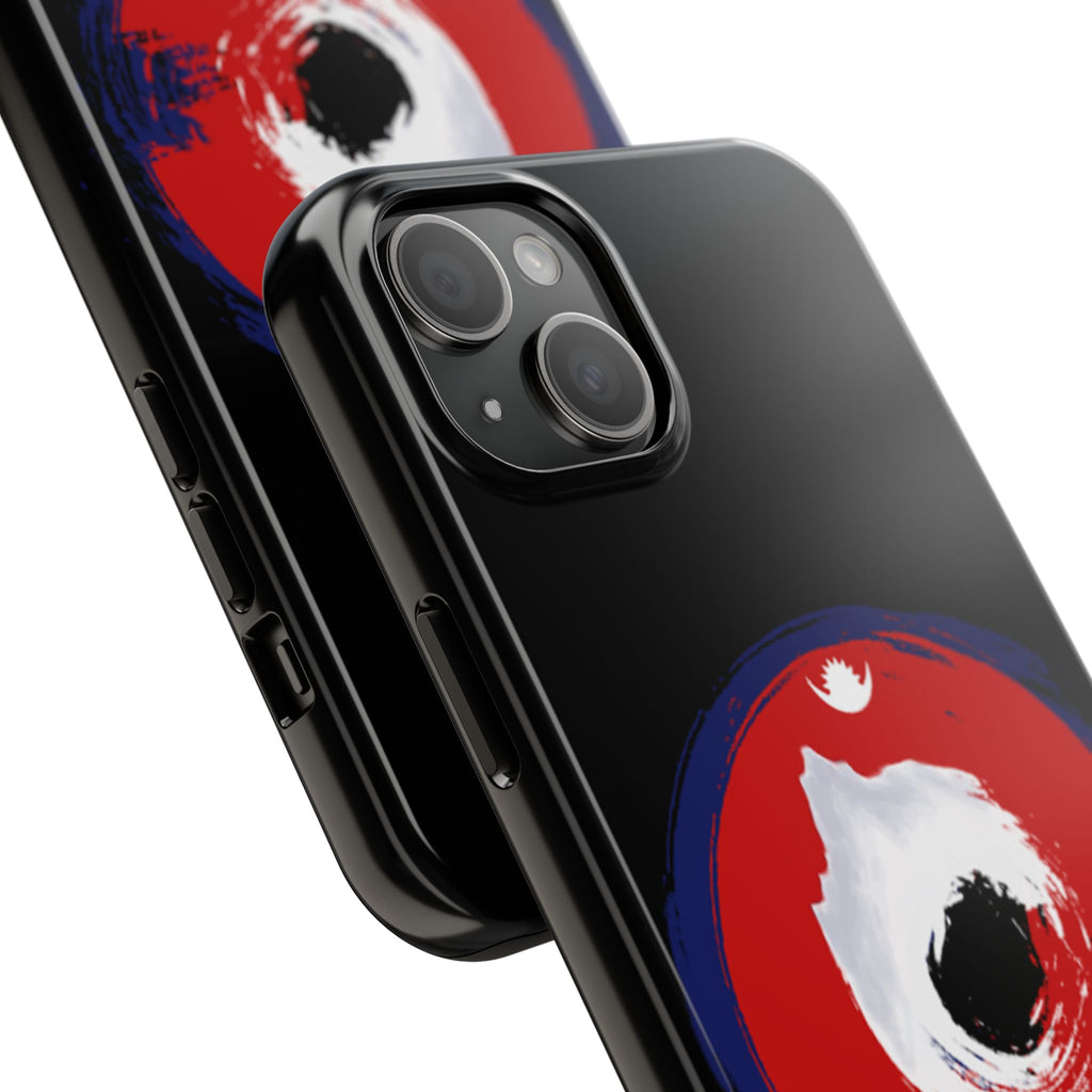 Bold Artistic Phone Case, Tough Phone Cover, Custom Phone Case, Unique Phone Accessories, Gift for Art Lovers, Stylish Tech Protection