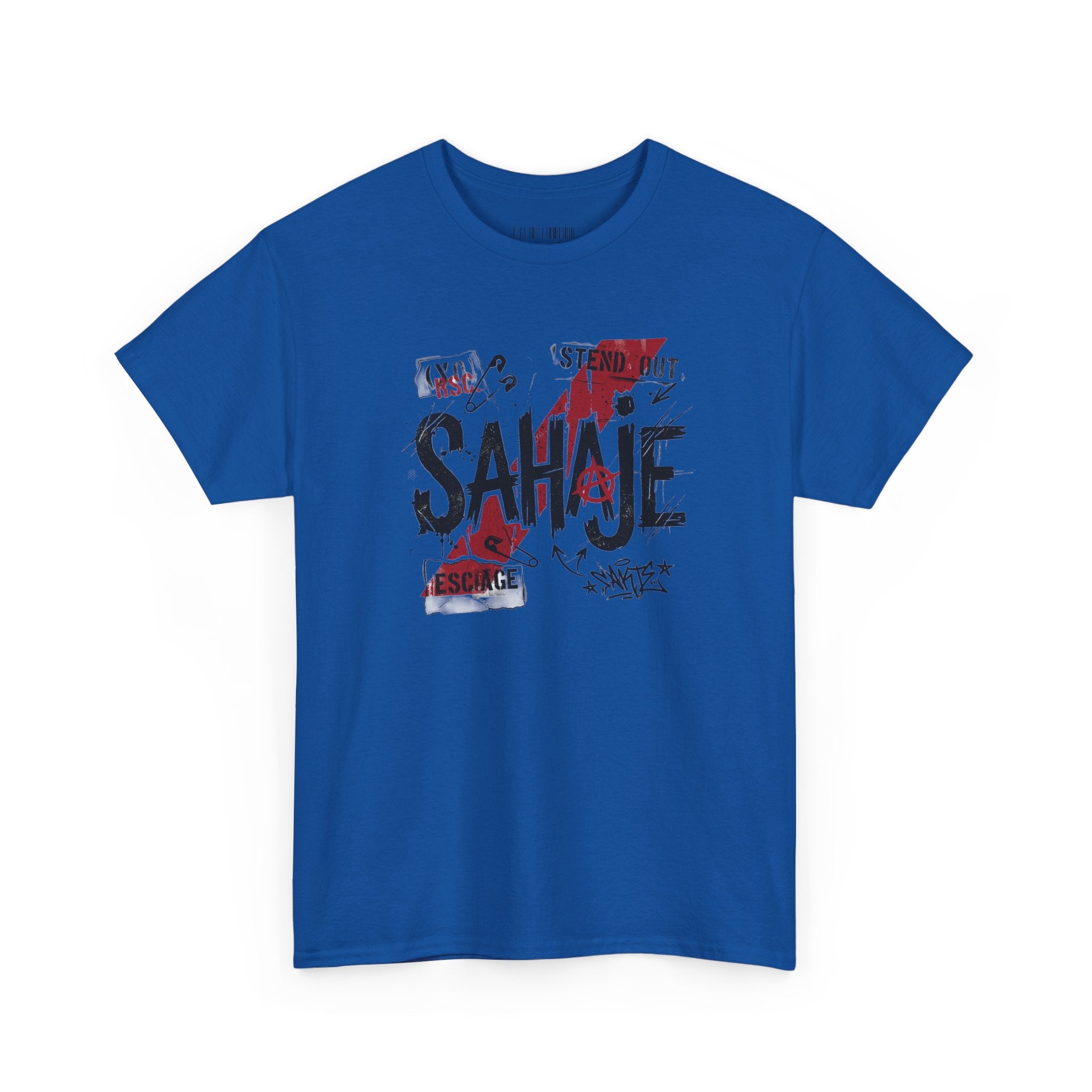 Sahaje Graphic Tee — Street Art Urban Casual T-Shirt