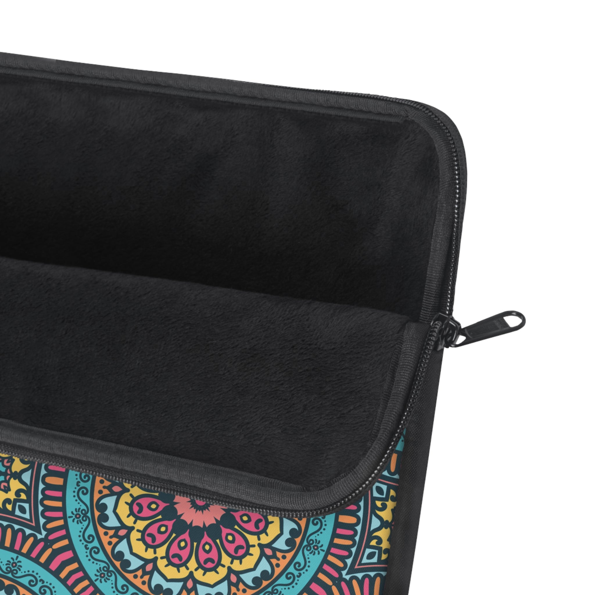 Colorful Boho Laptop Sleeve | Stylish Tech Case, Unique Computer Bag, Mandala Design, Gift for Students and Professionals