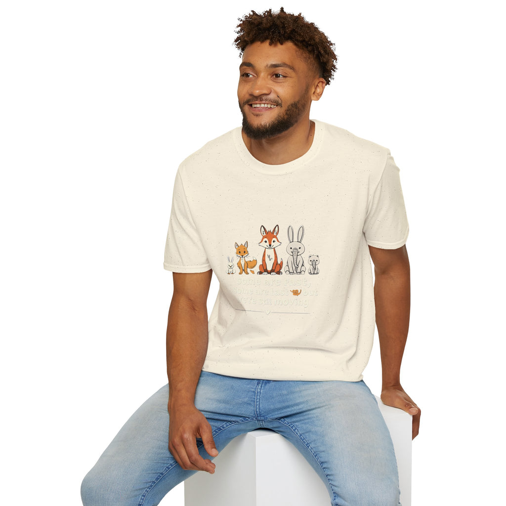 Woodland Friends T-Shirt — Cute Fox, Bunny & Squirrel Graphic