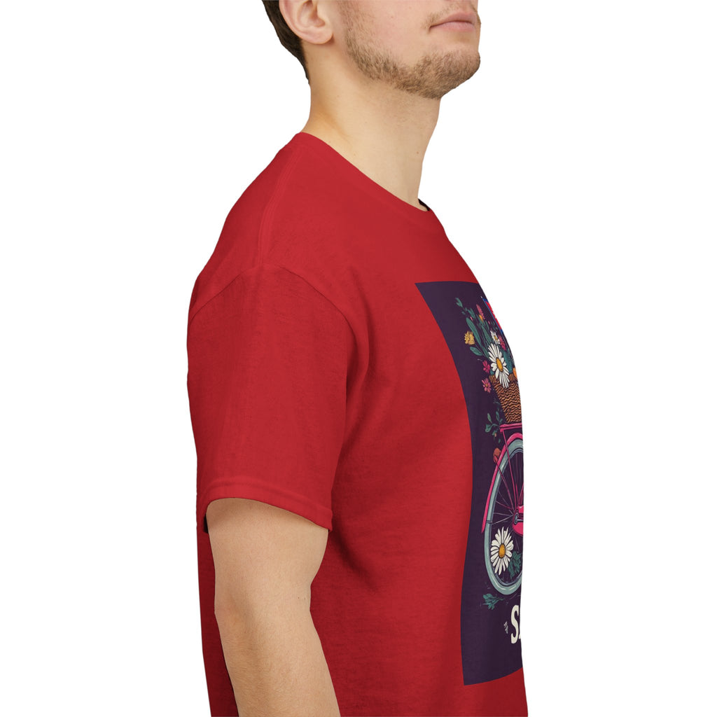 Sahaje Floral Bicycle T‑Shirt