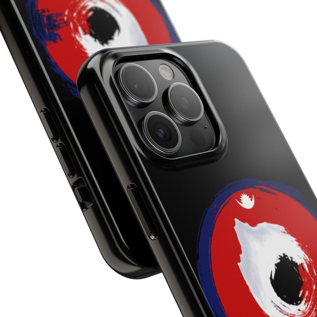 Bold Artistic Phone Case, Tough Phone Cover, Custom Phone Case, Unique Phone Accessories, Gift for Art Lovers, Stylish Tech Protection