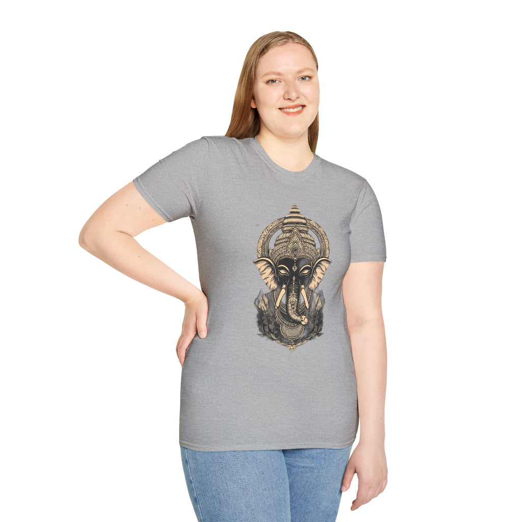 Ganesha Elephant Graphic T-Shirt