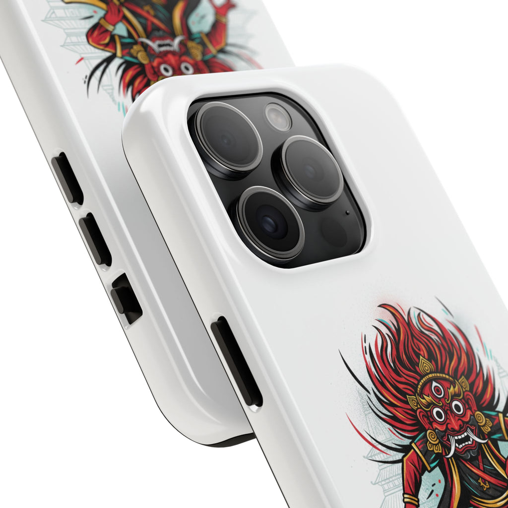 Bhairava Tough Phone Case — Bold Hindu Deity Protective Cover