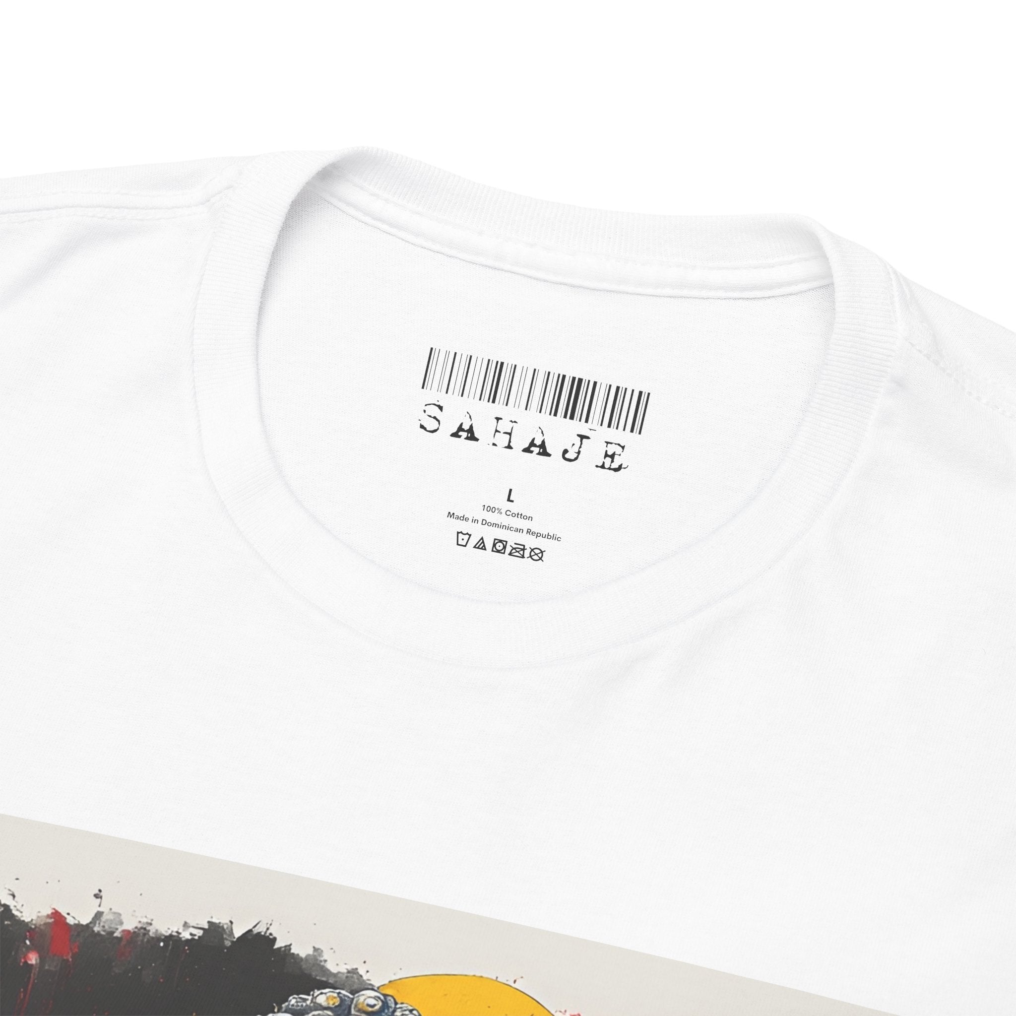 Buddha Peace Tee — Colorful Buddha & Doves Graphic T-Shirt