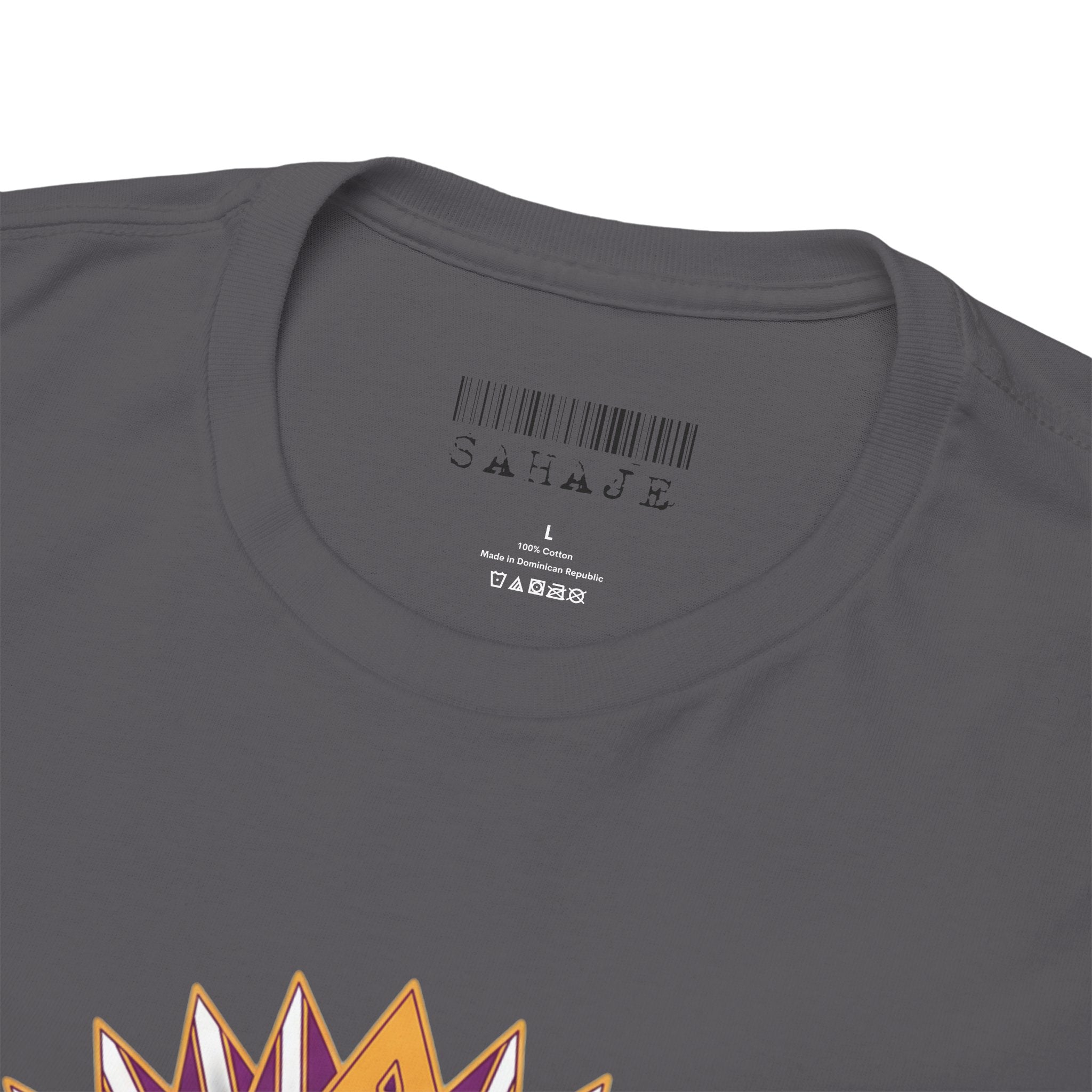 Spiritual Goddess Sun Mandala Tee — Colorful Boho Yoga T‑Shirt