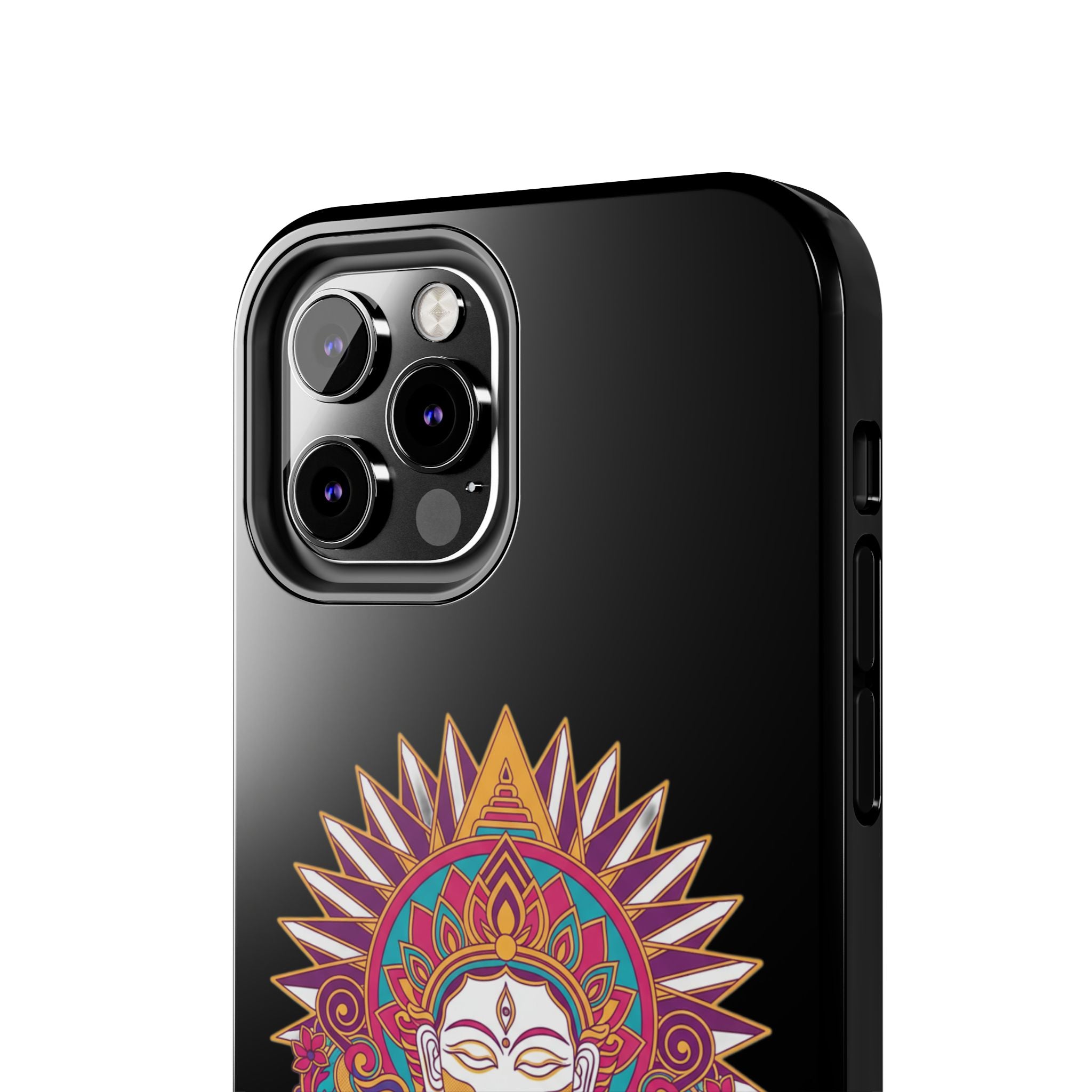 Buddha Mandala Tough Phone Case — Protective Spiritual iPhone Cover