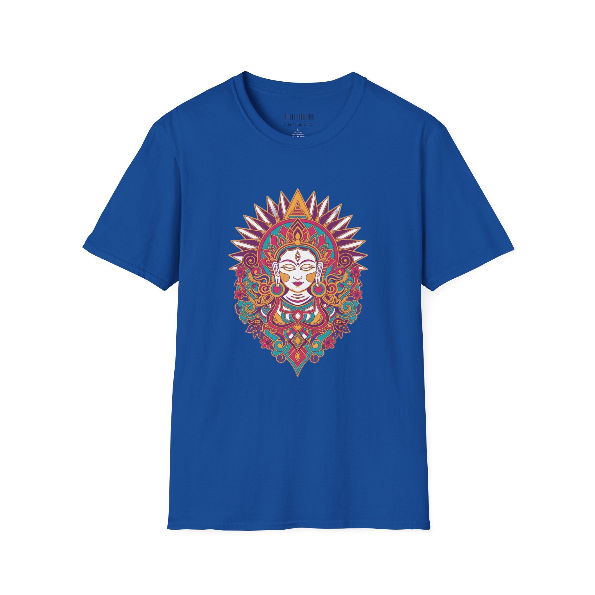 Mystic Goddess Mandala T-Shirt — Colorful Boho Spiritual Tee