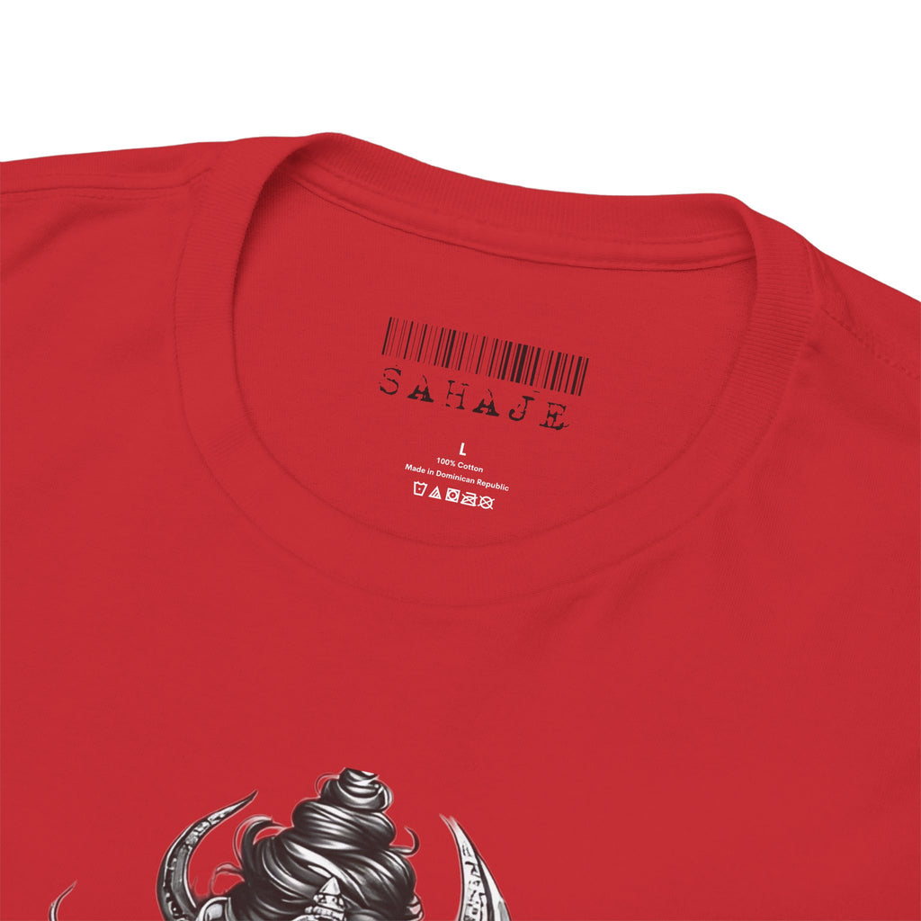 Shiva Portrait Tee — Hindu God Shiva Graphic T-Shirt