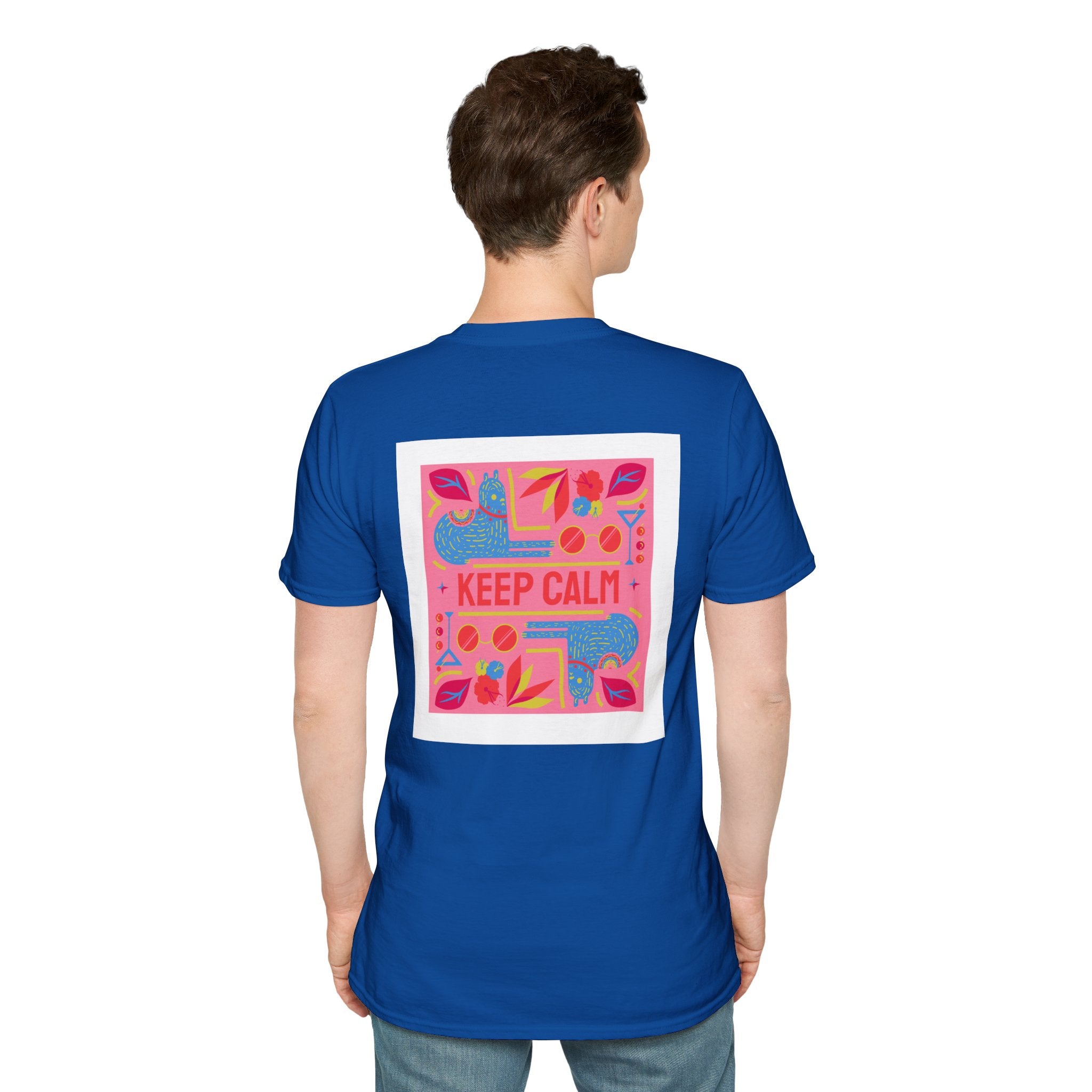 Keep Calm Floral Graphic T-Shirt