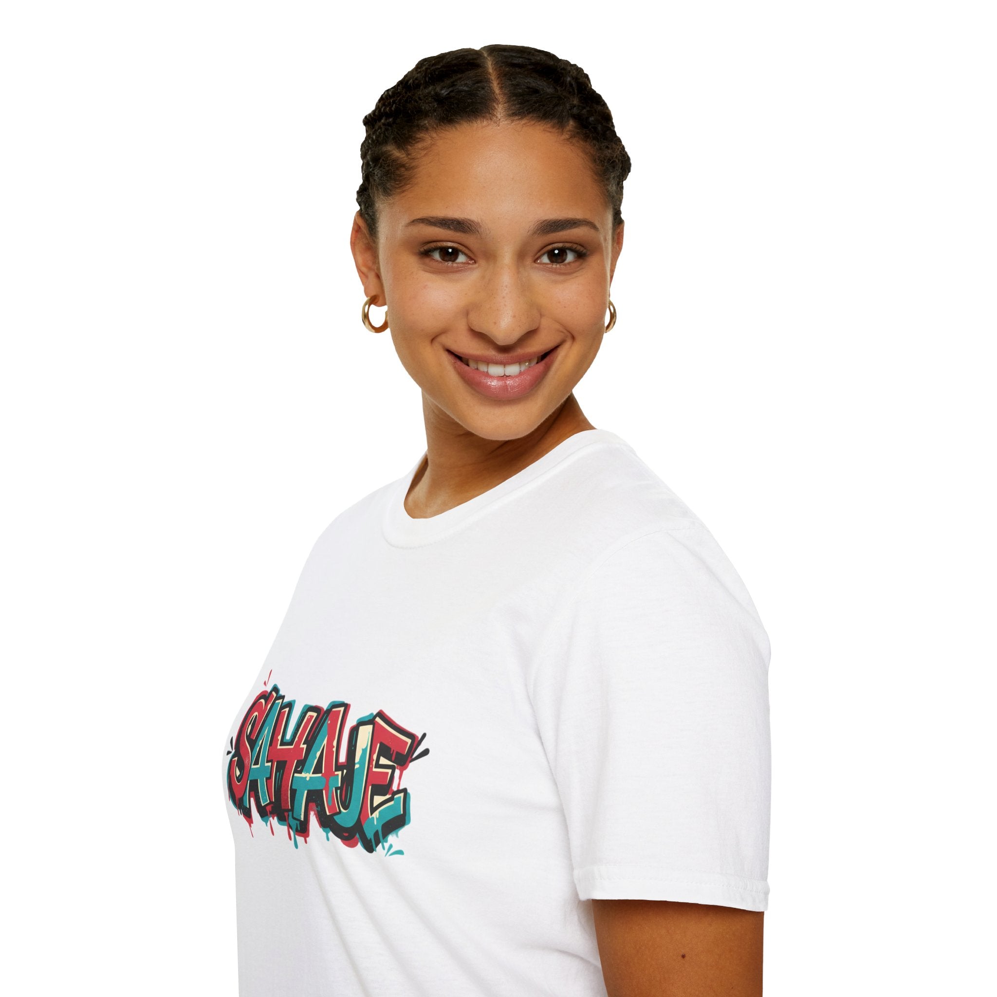 Graffiti 'SAVAGE' Tee — Urban Streetwear Graphic T-Shirt